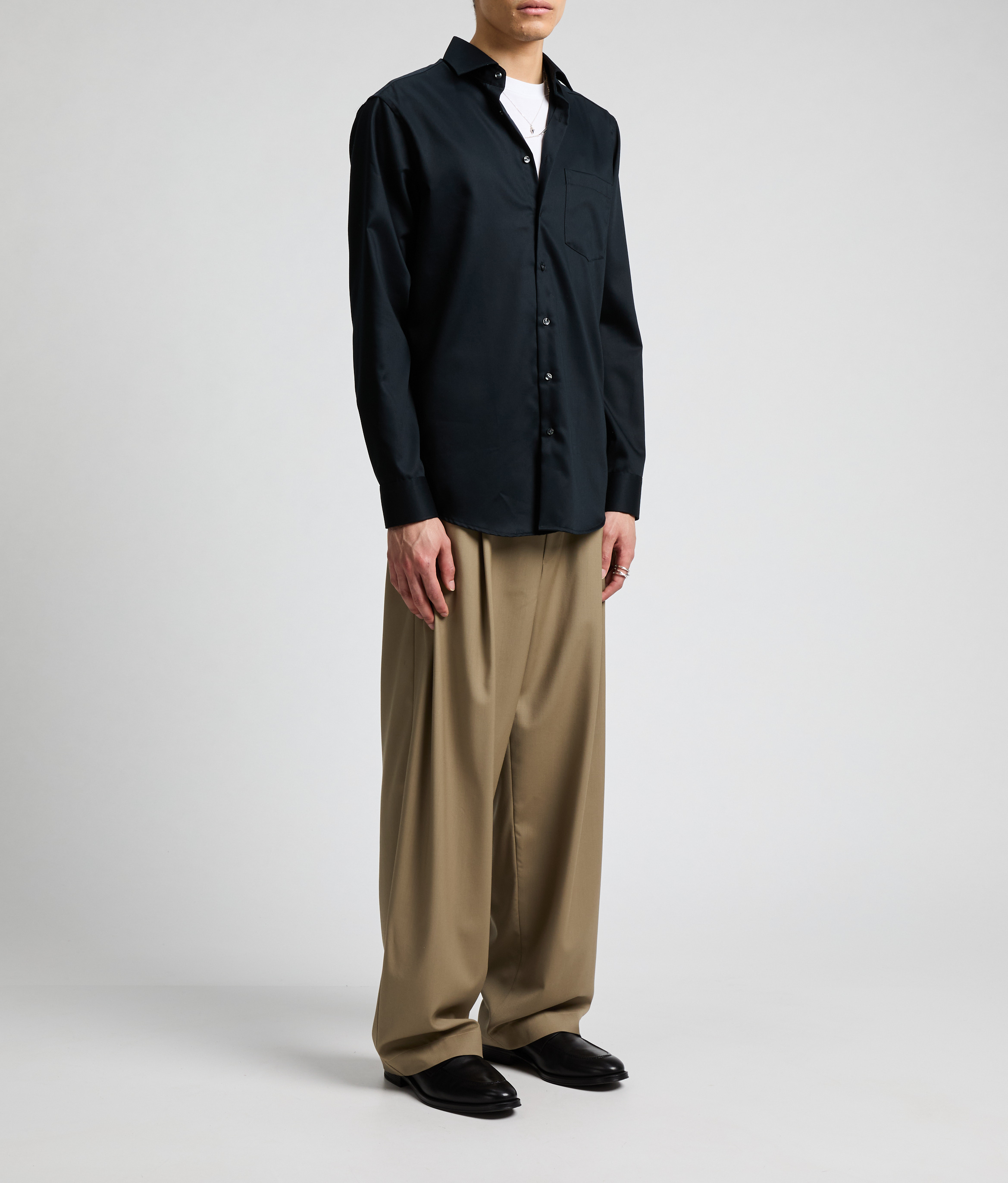  Cotton shirt SEIDENSTICKER Black