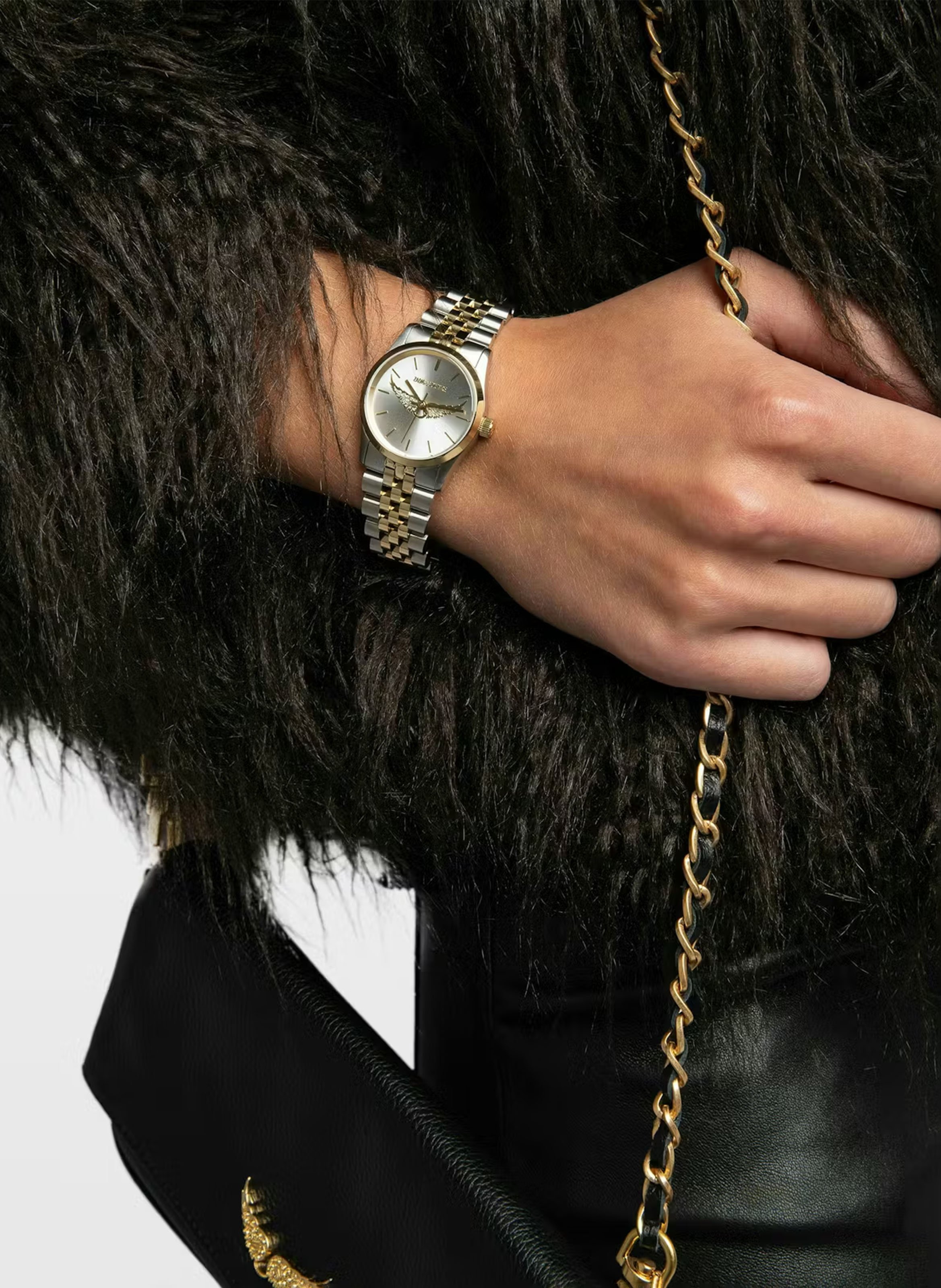 Montre en acier inoxydable ZADIG&VOLTAIRE Doré