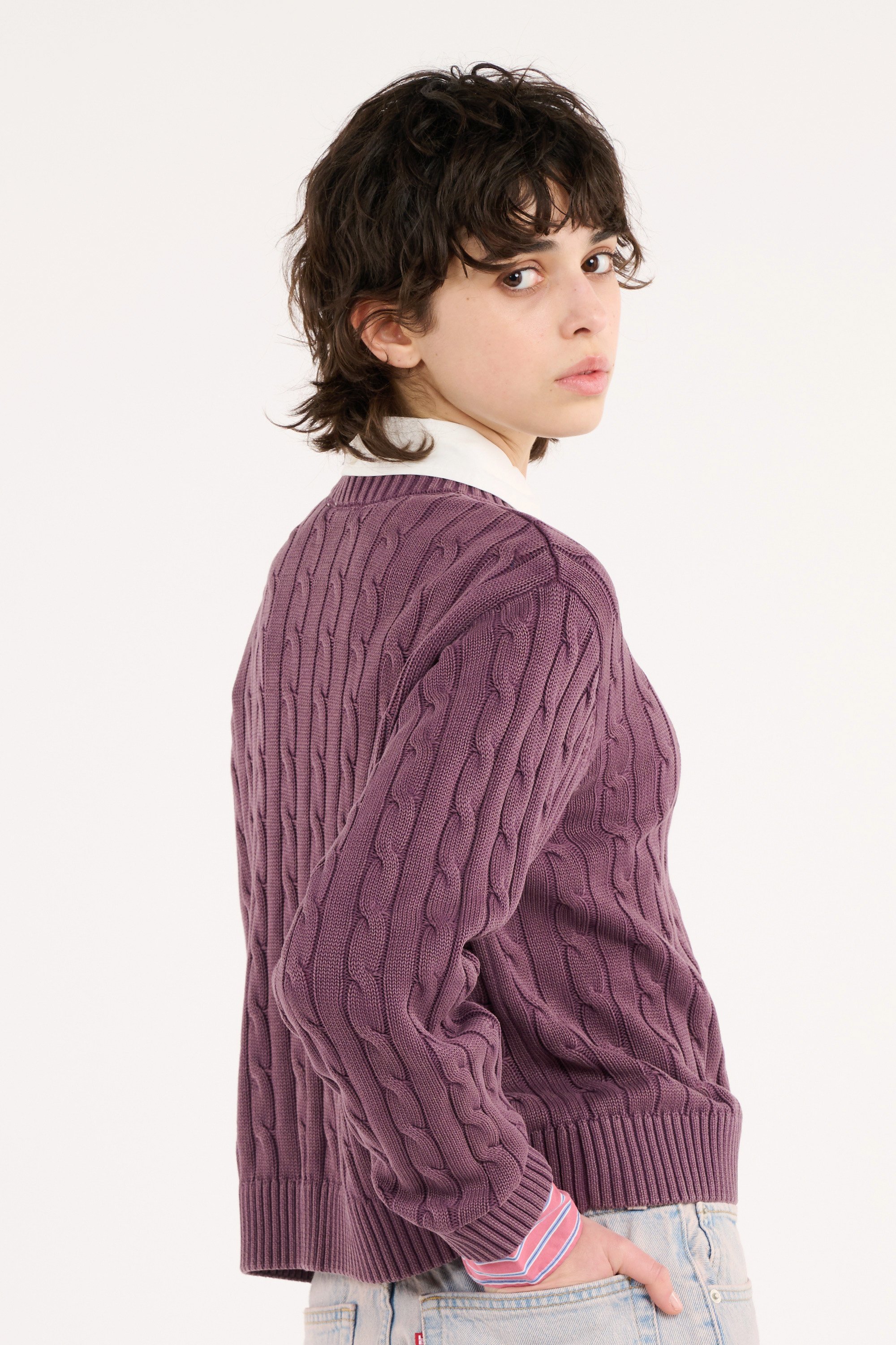 Pull w' carter sweater CARHARTT WIP Violet
