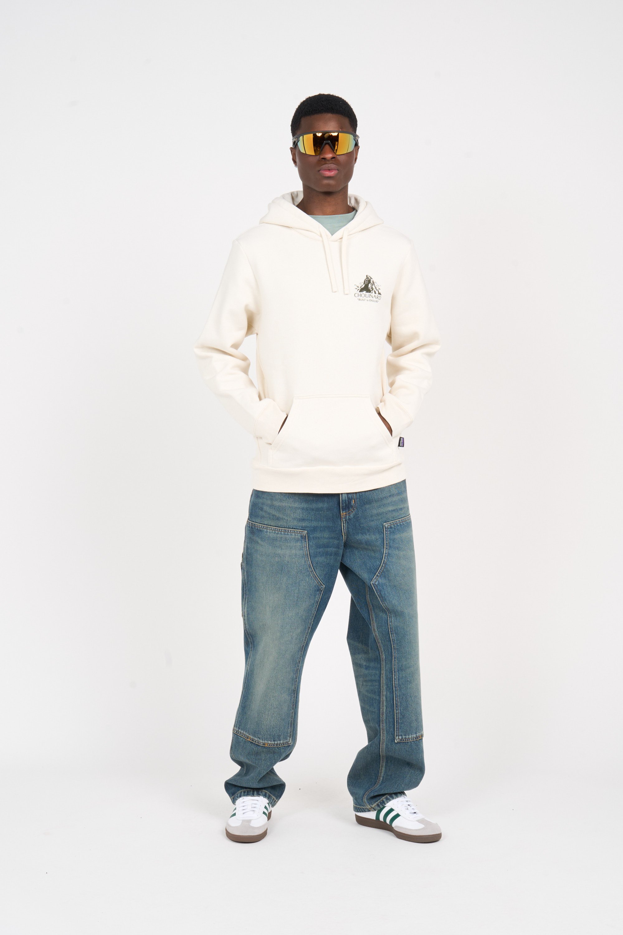 Jean double knee pant CARHARTT WIP Bleu