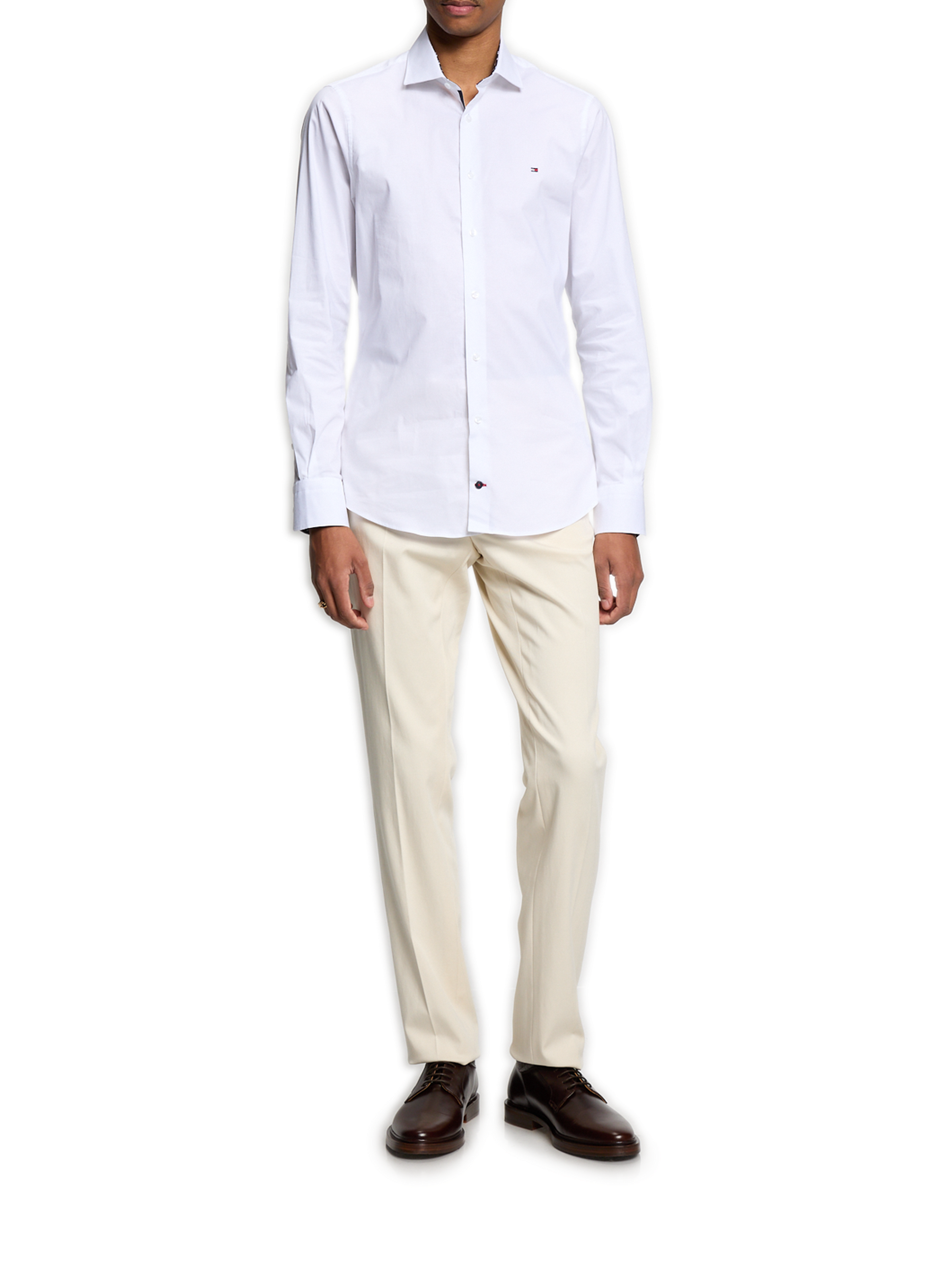  Cotton shirt TOMMY HILFIGER White