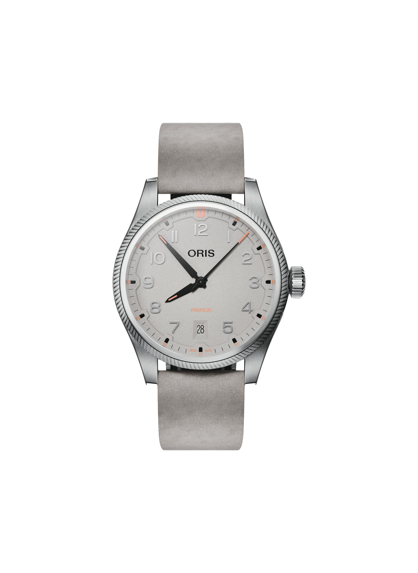 Montre automatique Oris ProPilot Date en cuir ORIS Beige