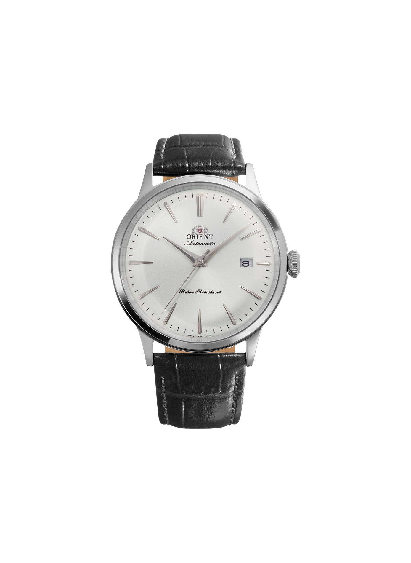 Automatische Bambino Uhr aus Leder ORIENT Weiss