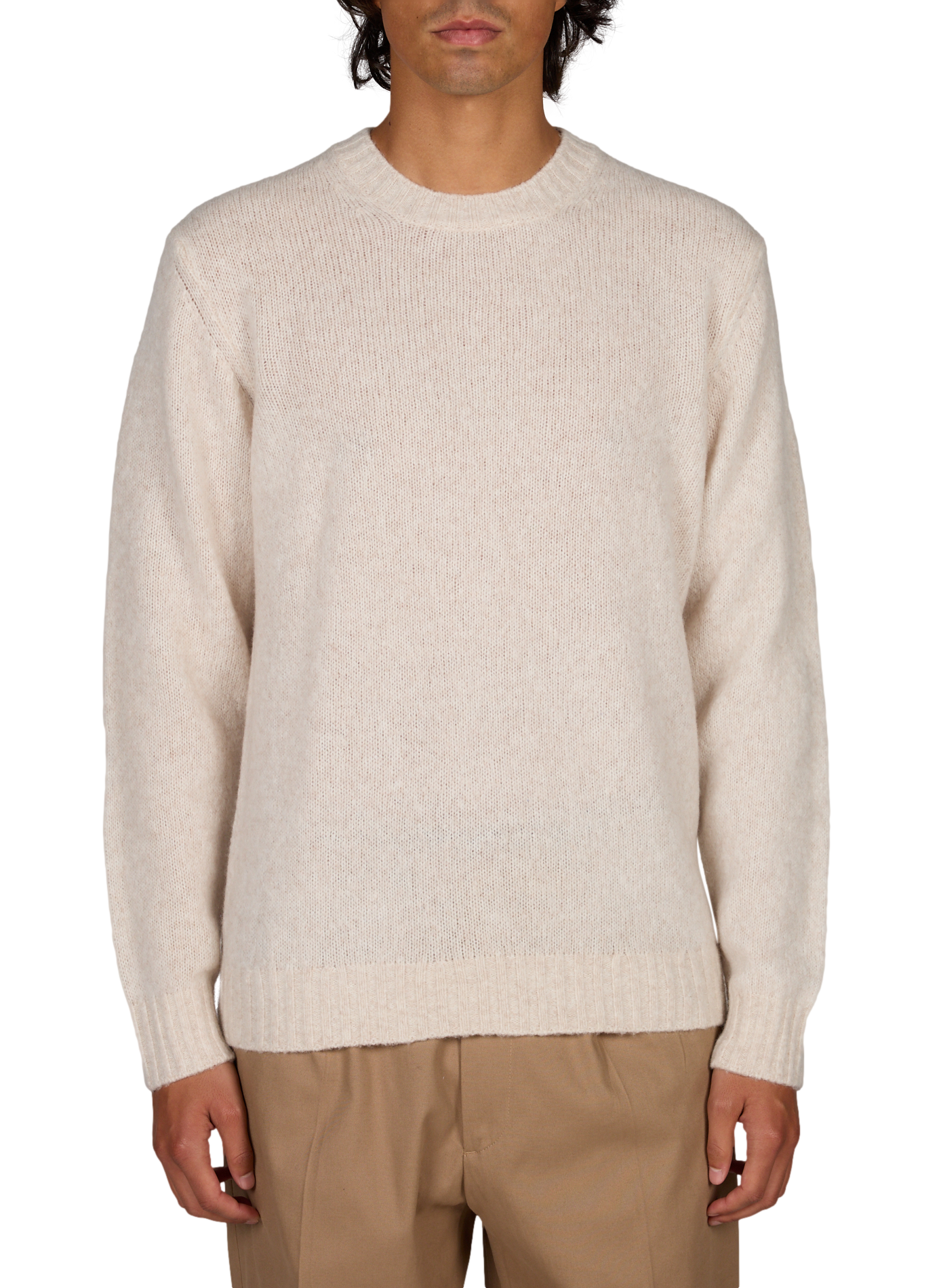 Straight wool blend Lee sweater NN.07 Beige
