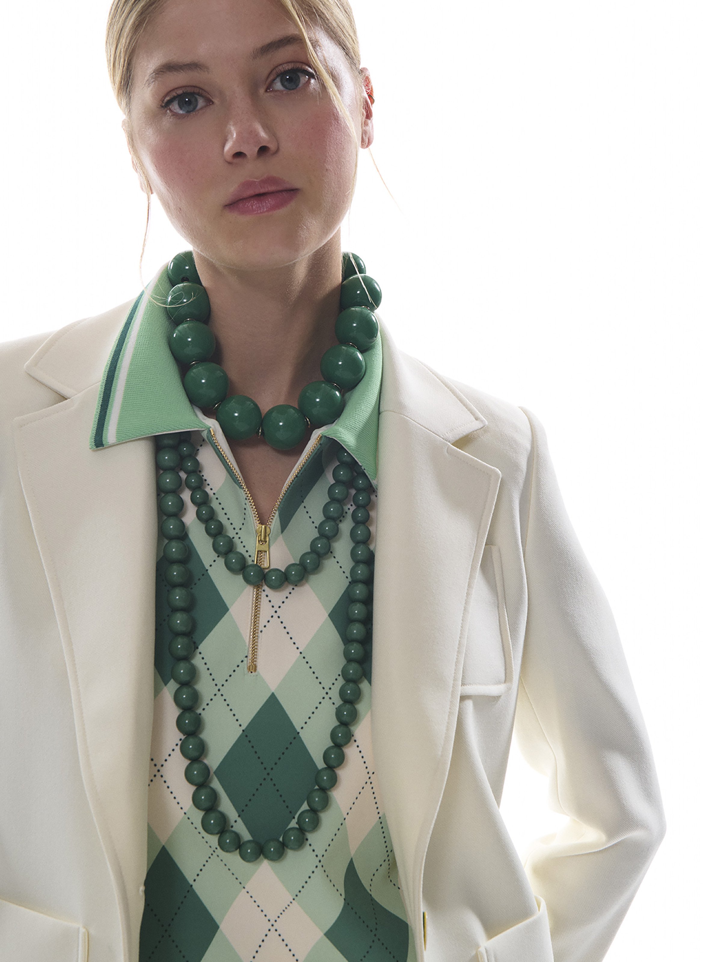 Collier betty TARA JARMON Vert