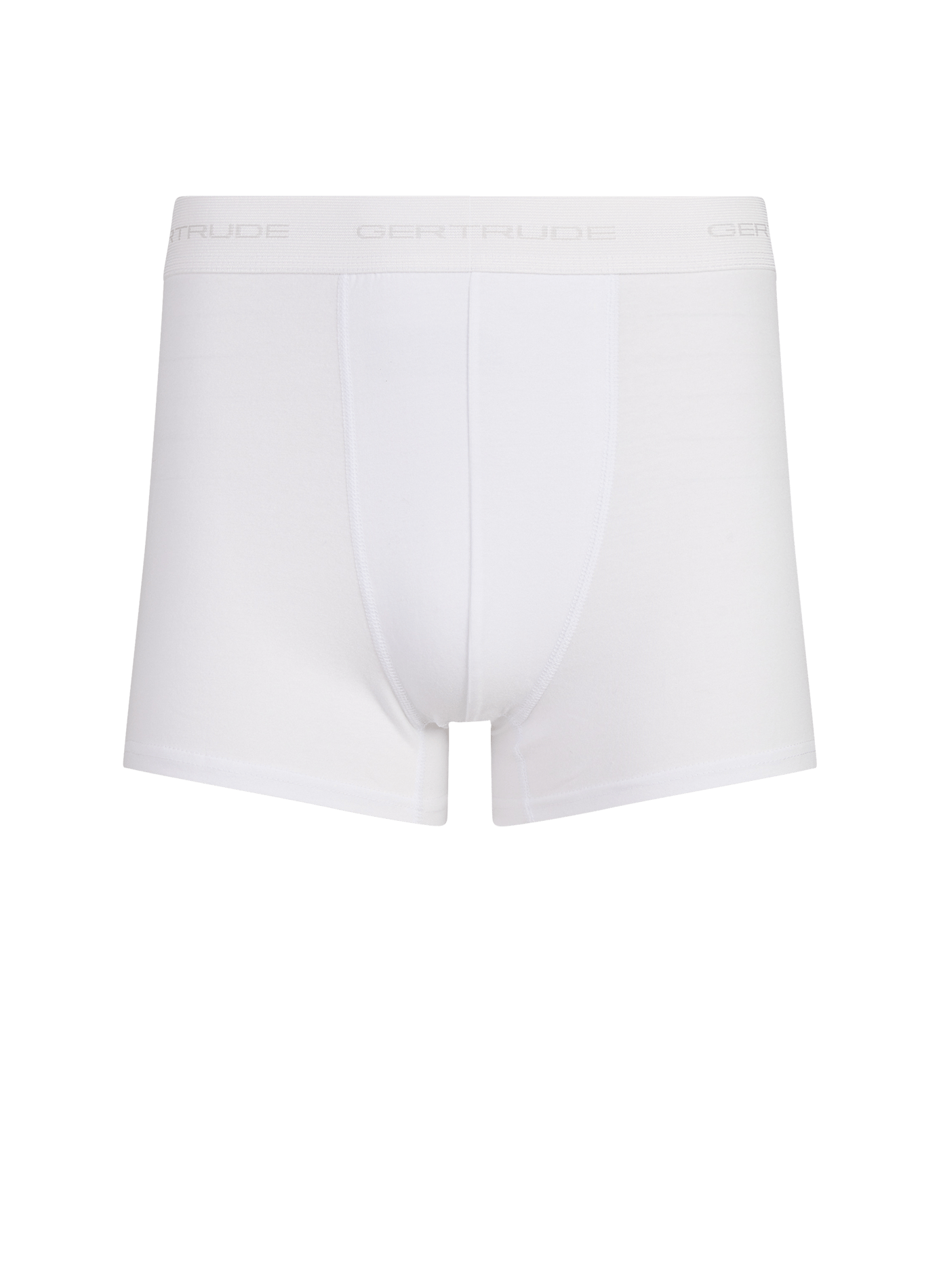 Lot de 3 boxers unis GERTRUDE Blanc
