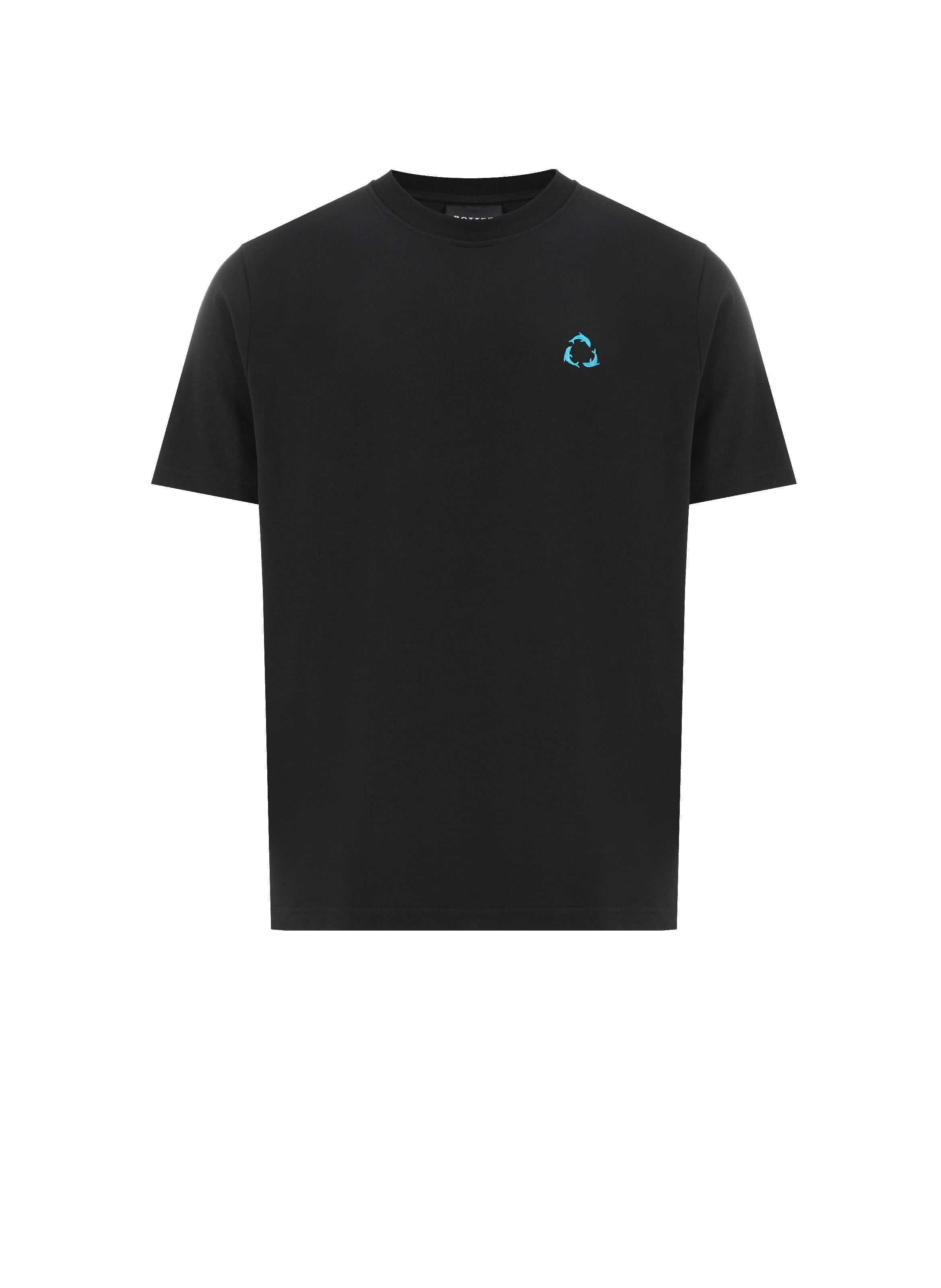 Cotton and lyocell T-shirt BOTTER Black