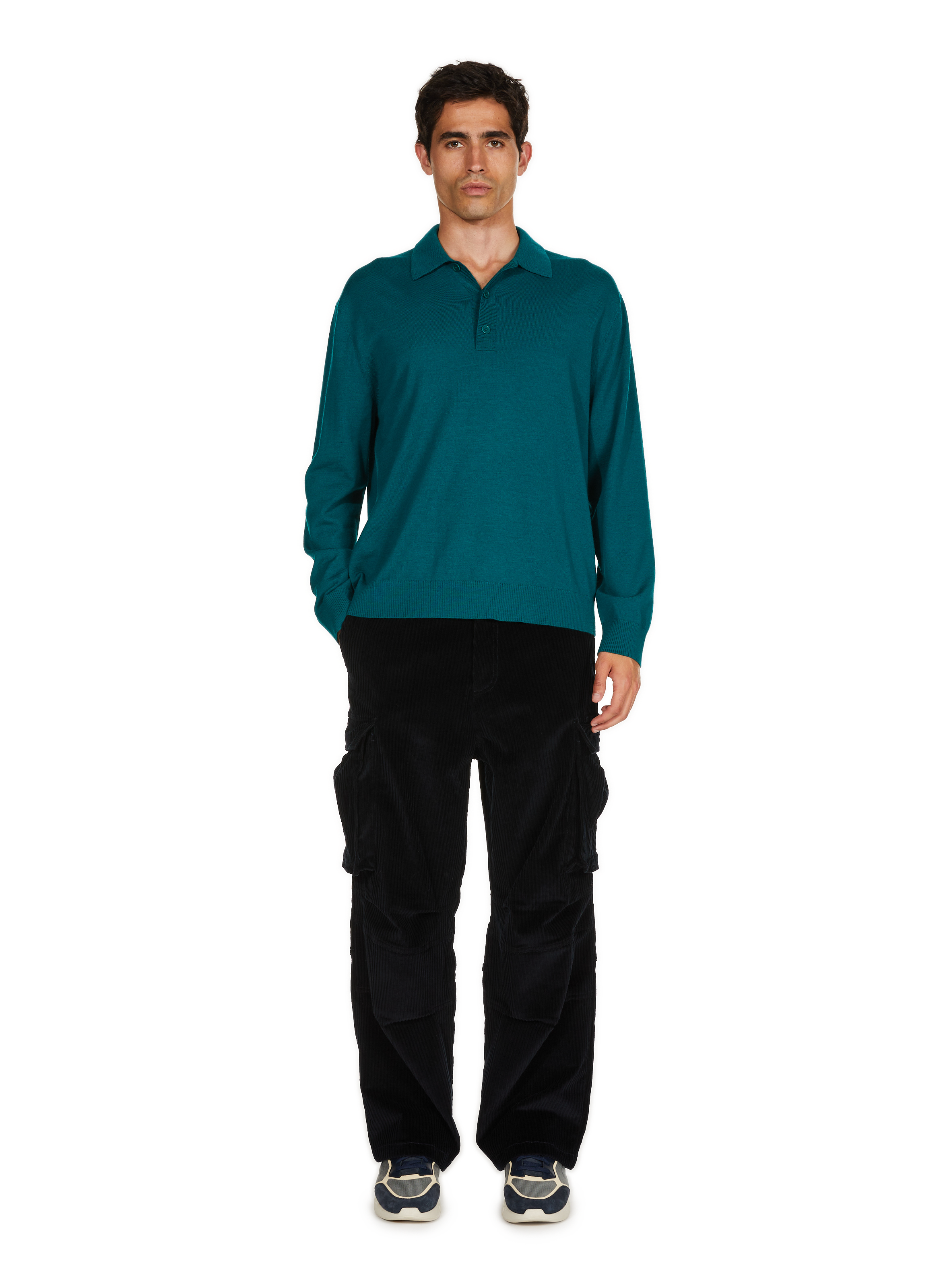 Pull Arnau en laine mérinos  SAISON 1865 Vert