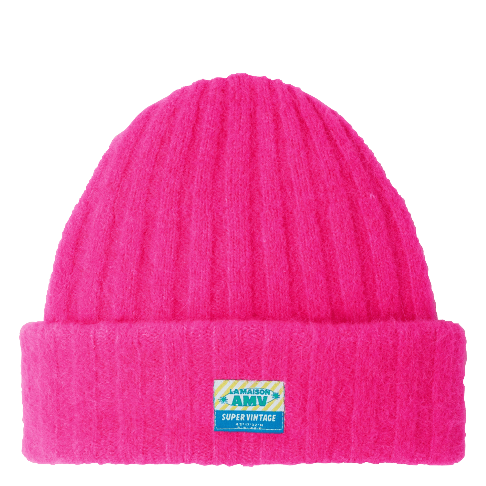 Bonnet en laine mélangée vitow AMERICAN VINTAGE Rose