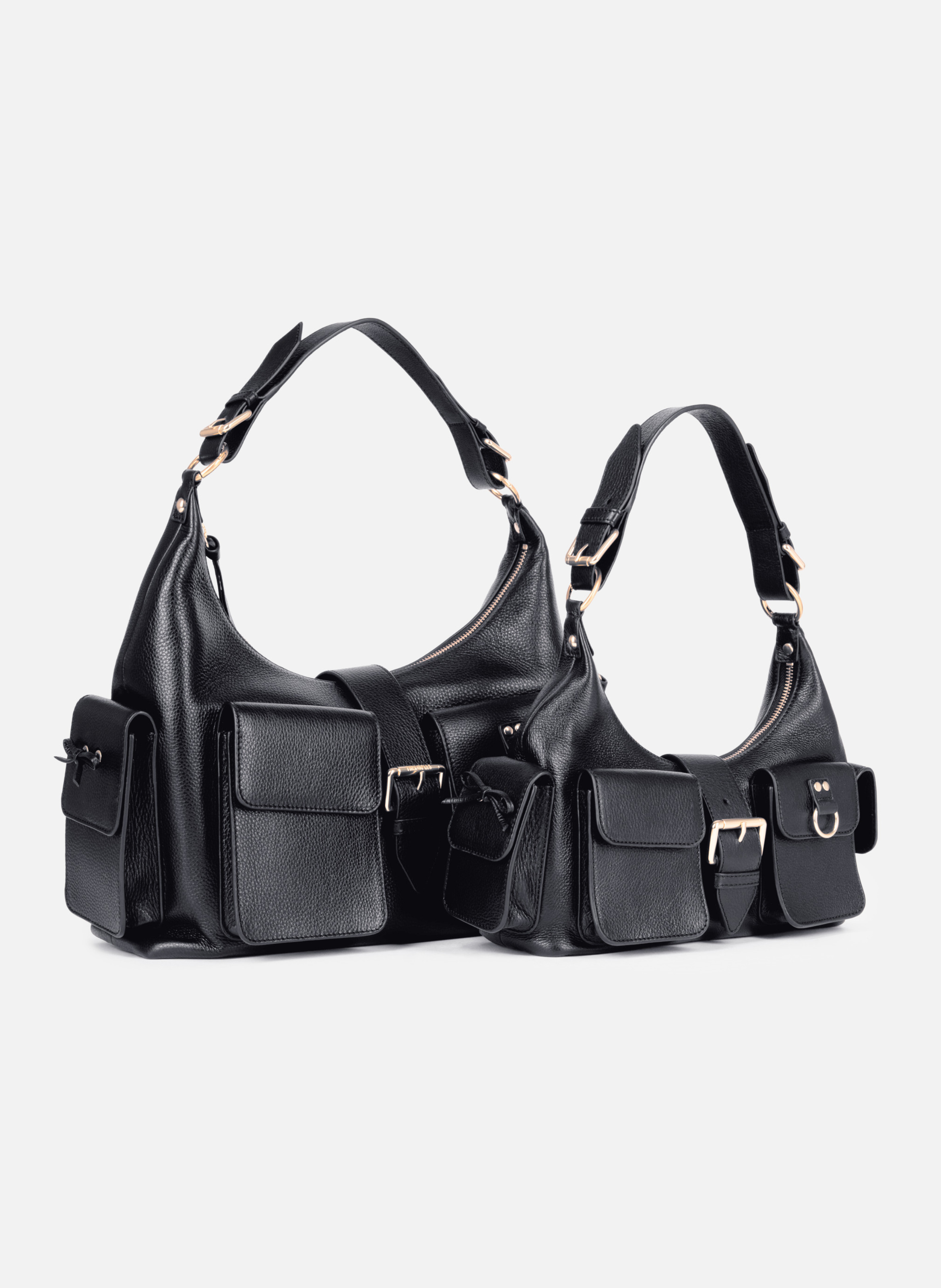 Sac amelia en cuir grainé THE KOOPLES Noir