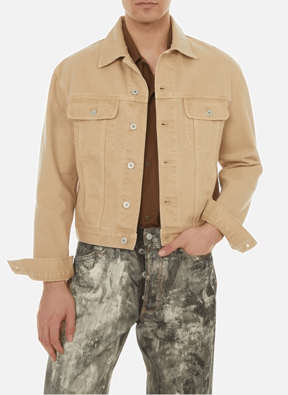 La Veste De-Nîmes Beige by JACQUEMUS JACQUEMUS La Veste De-Nîmes Beige