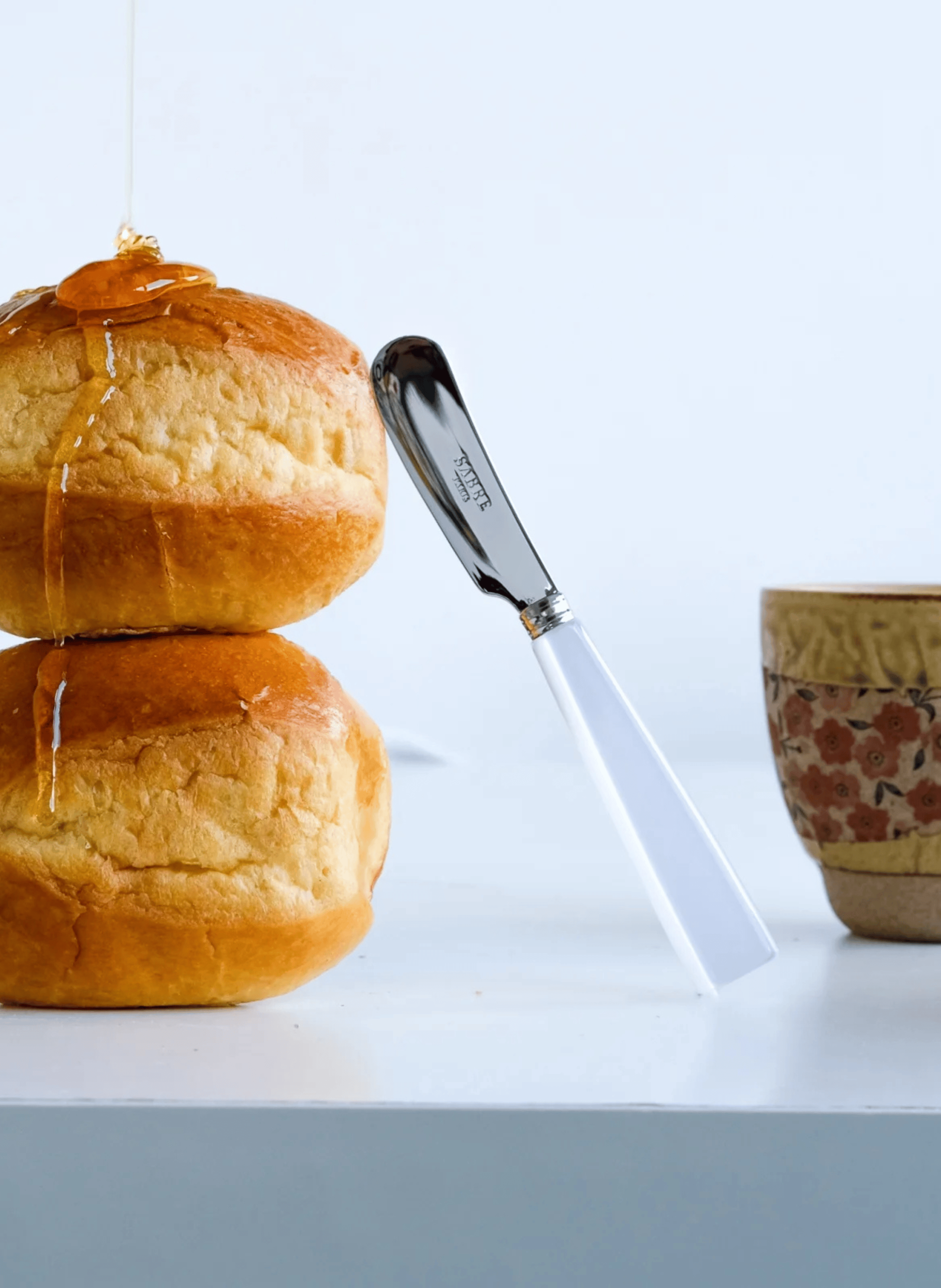 Tartineur, icône SABRE PARIS Blanc