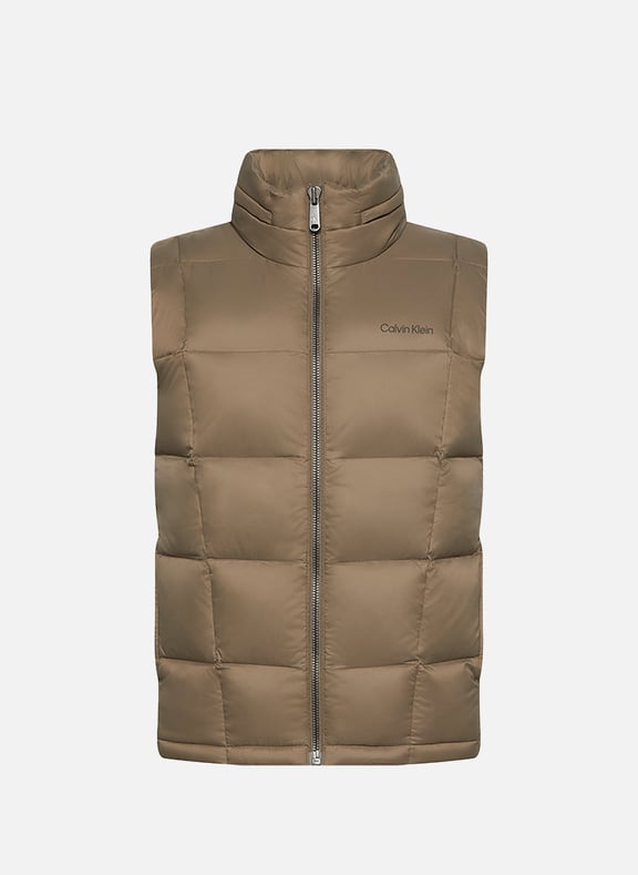 Down gilet Grey by CALVIN KLEIN CALVIN KLEIN Down gilet Grey