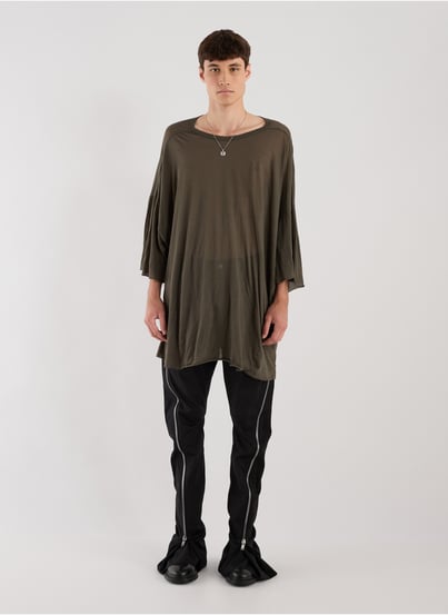 T-shirt ample en coton RICK OWENS T-shirt ample en coton RICK OWENS