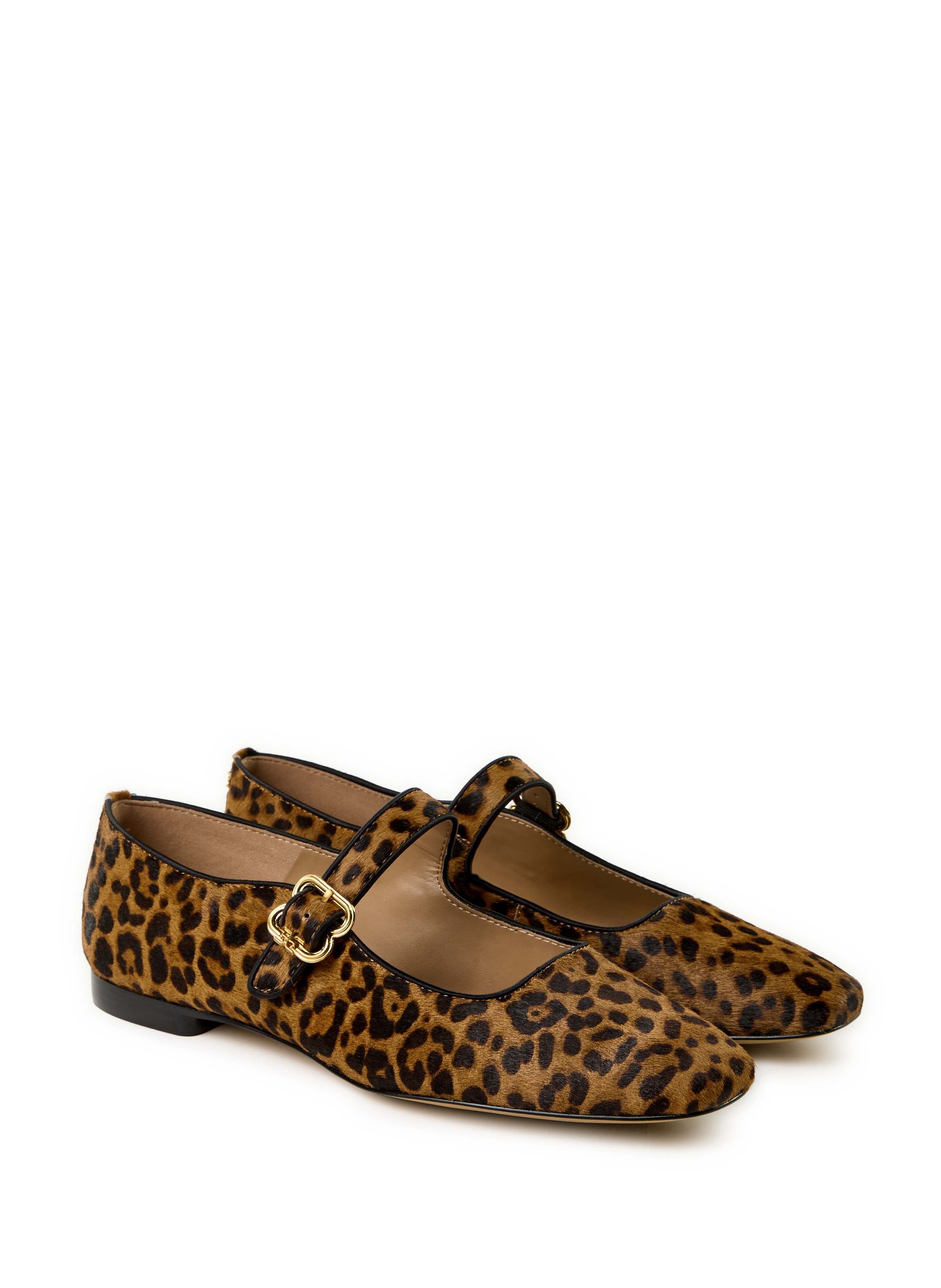 Chaussures basses aspect léopard Multicolore