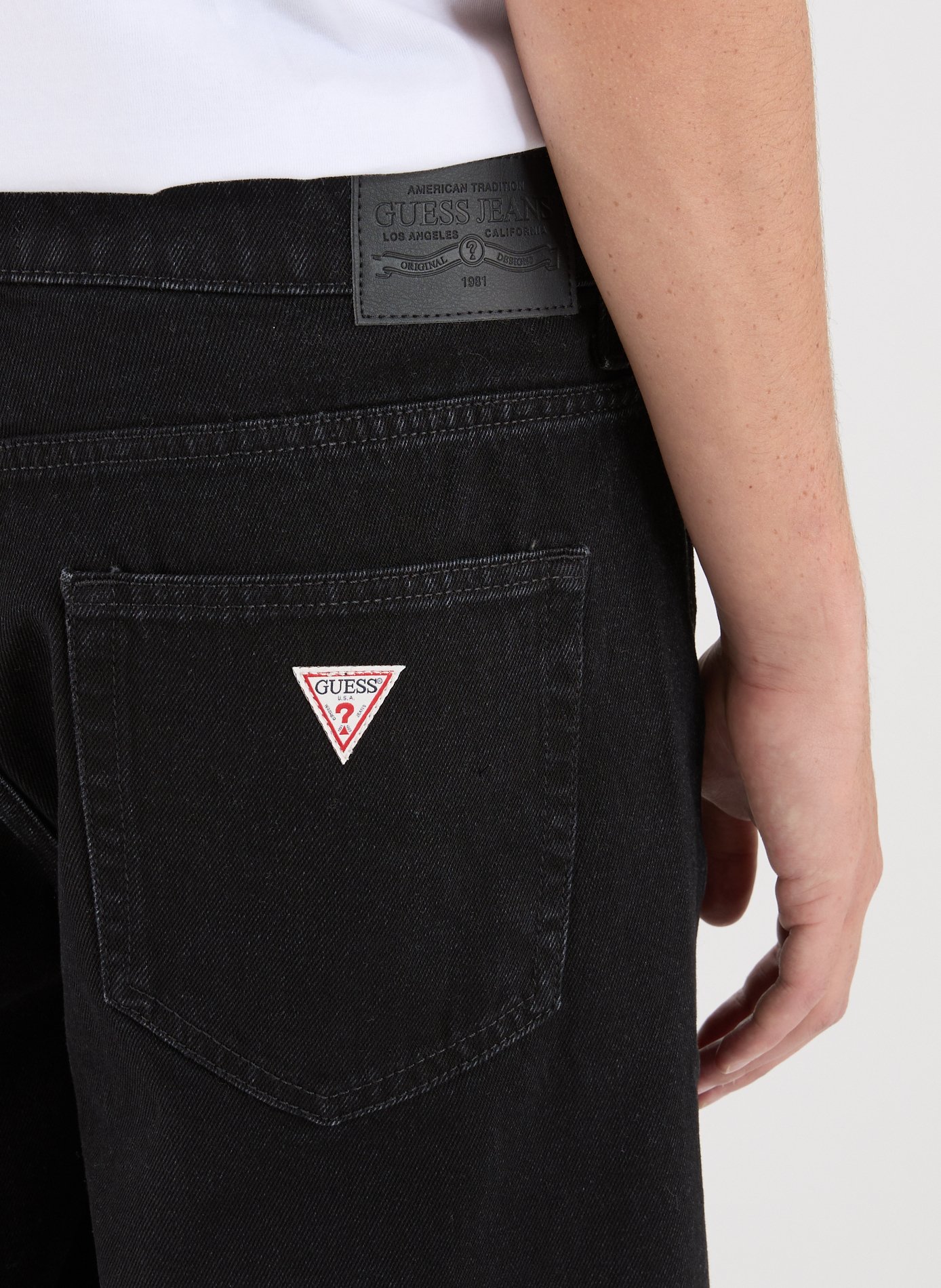 Denim Shorts GUESS Black