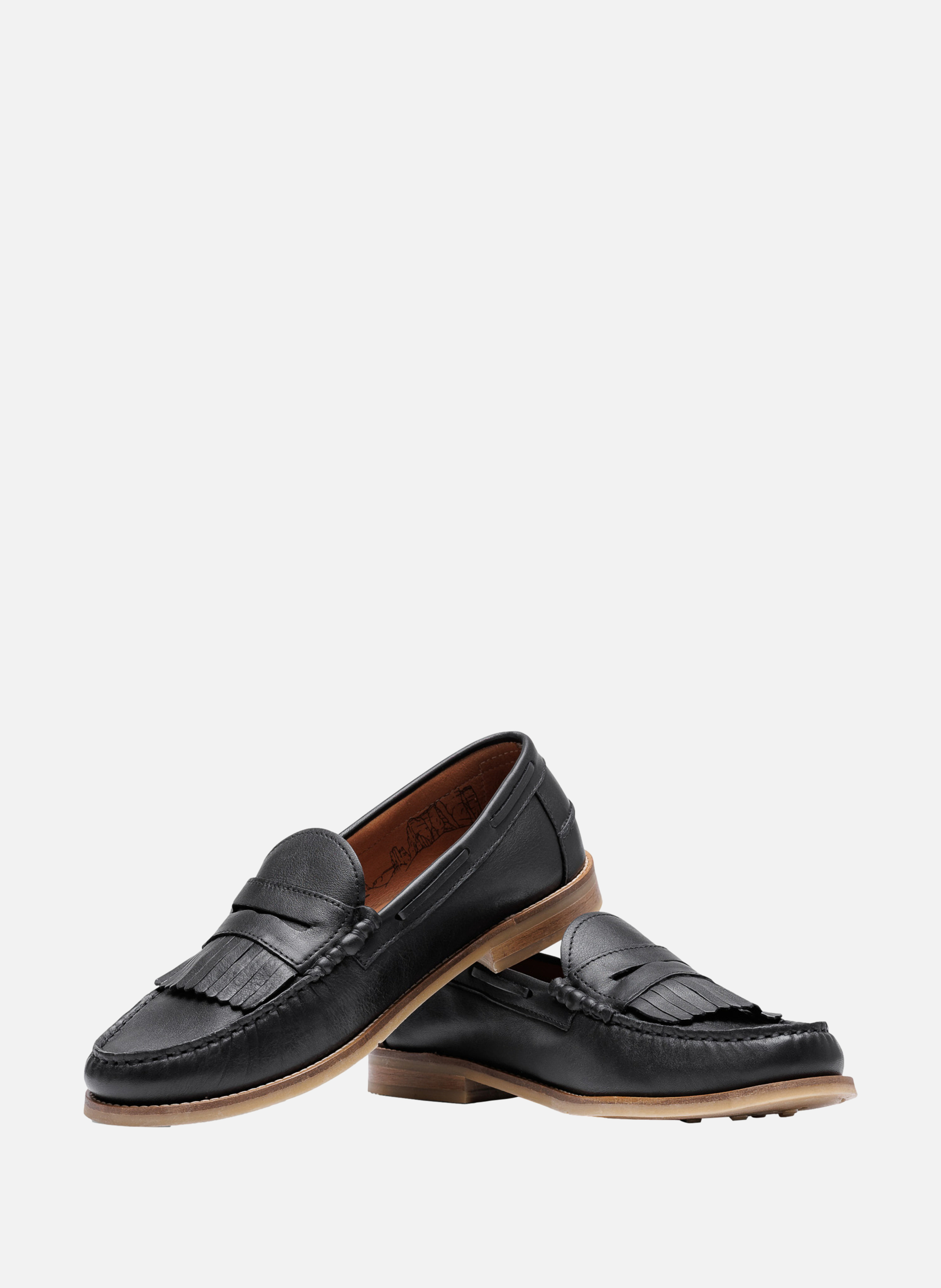 Mocassins ravello NAKED WOLFE Noir