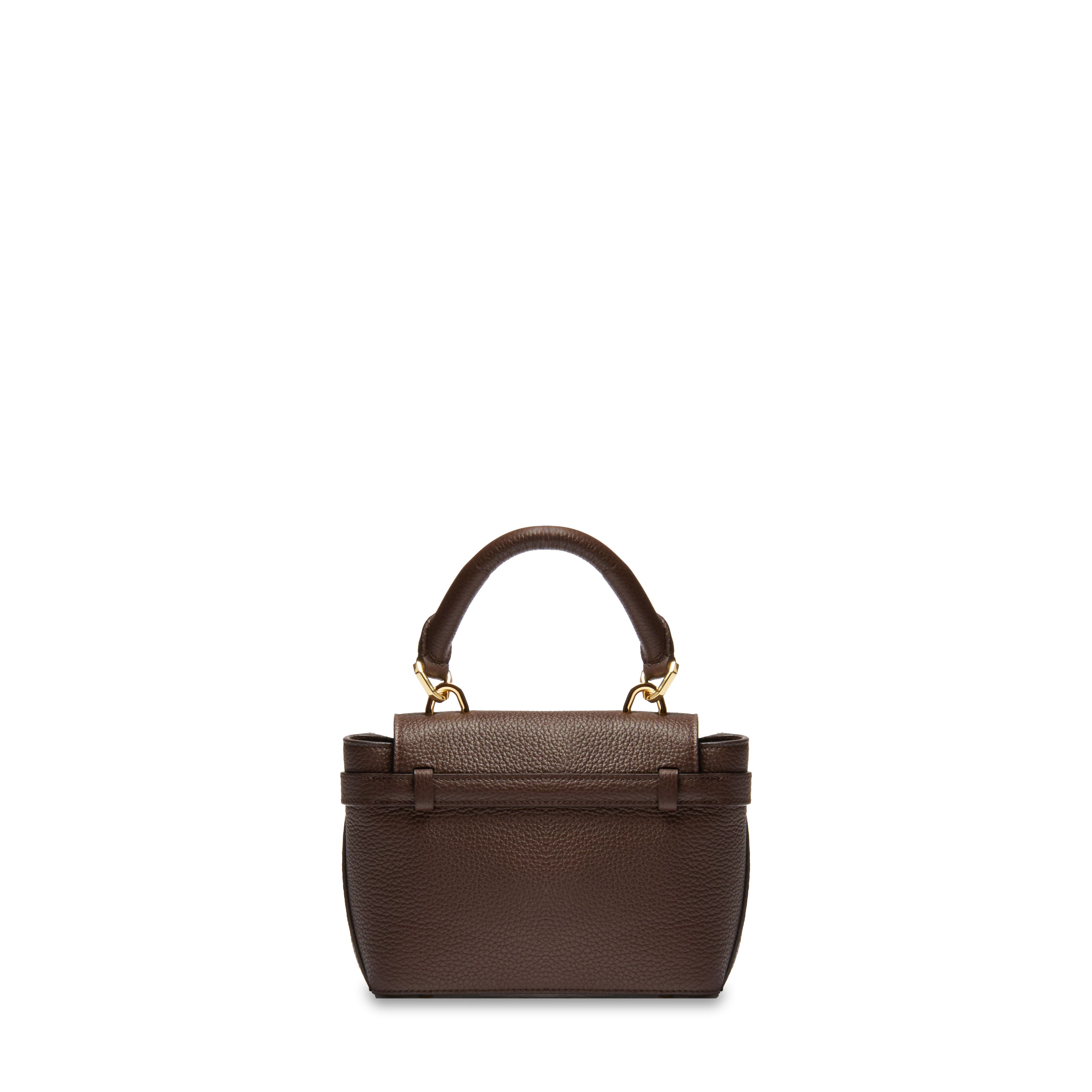 Mini top-handle bag charlie by lancel in leather LANCEL Brown