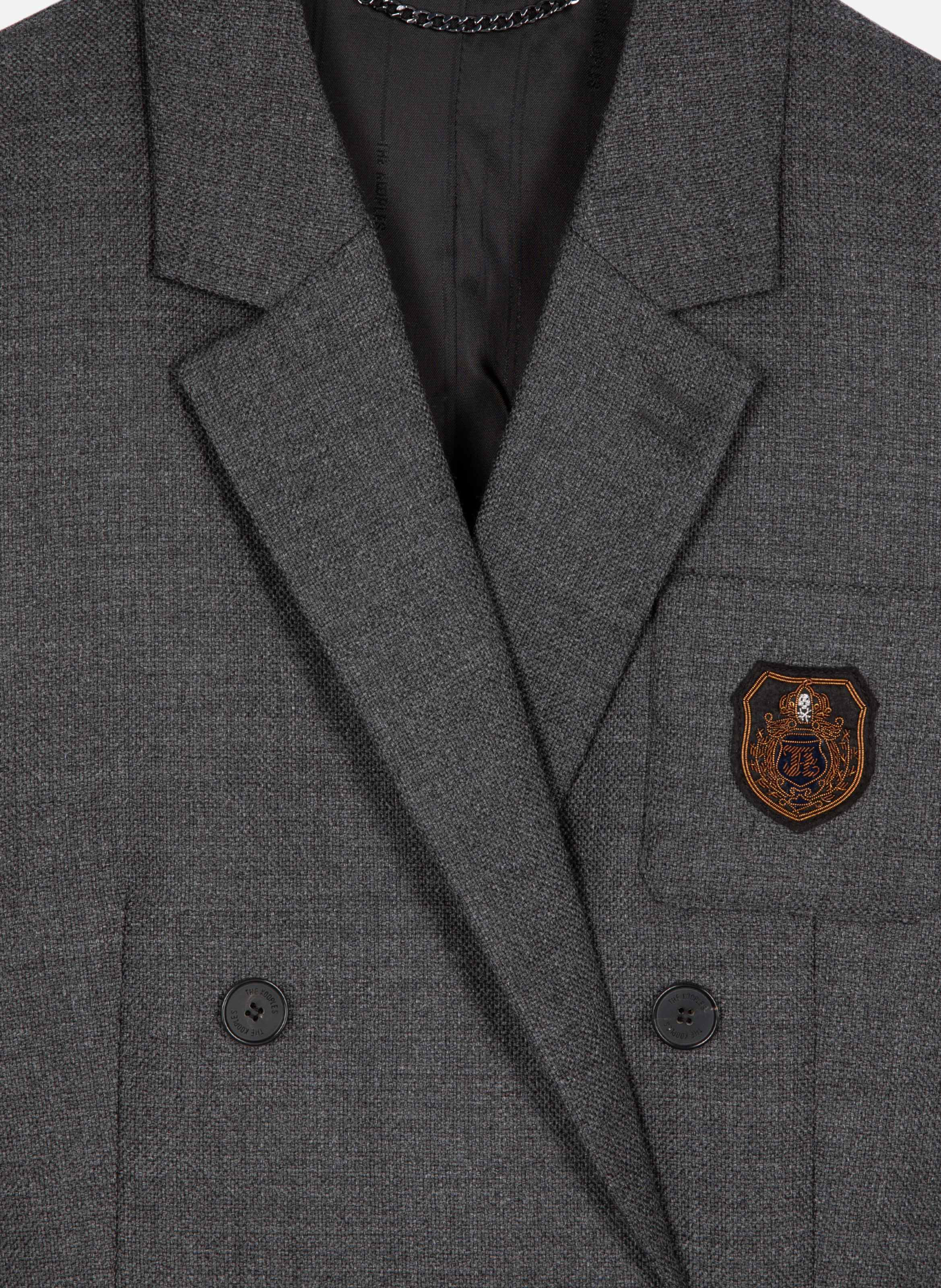 Veste tailleur THE KOOPLES Gris