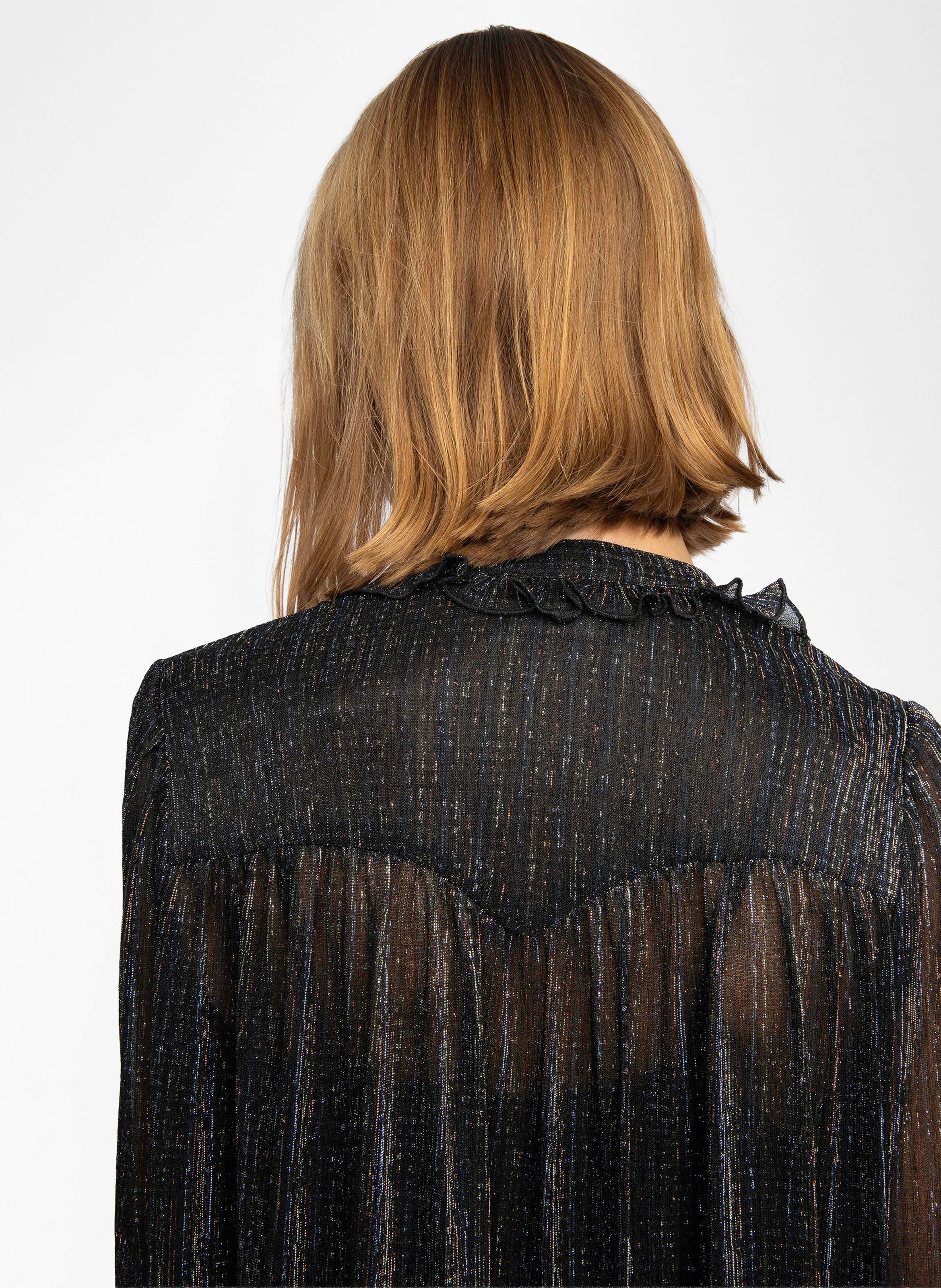 Robe courte droite col v ralice ZADIG&VOLTAIRE Noir