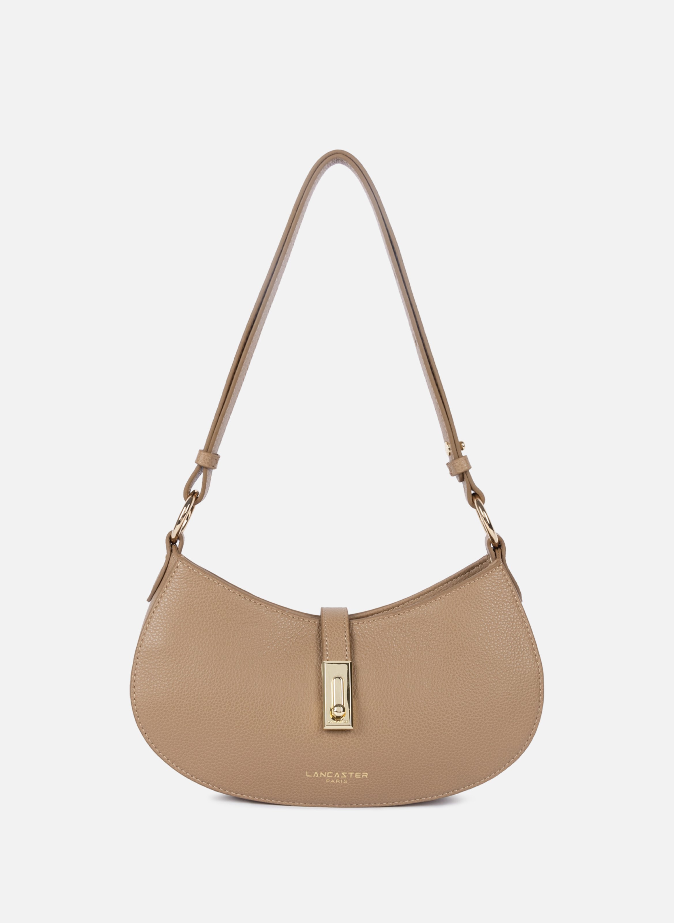 LANCASTER Small shoulder bag - Milano Horizon Brown