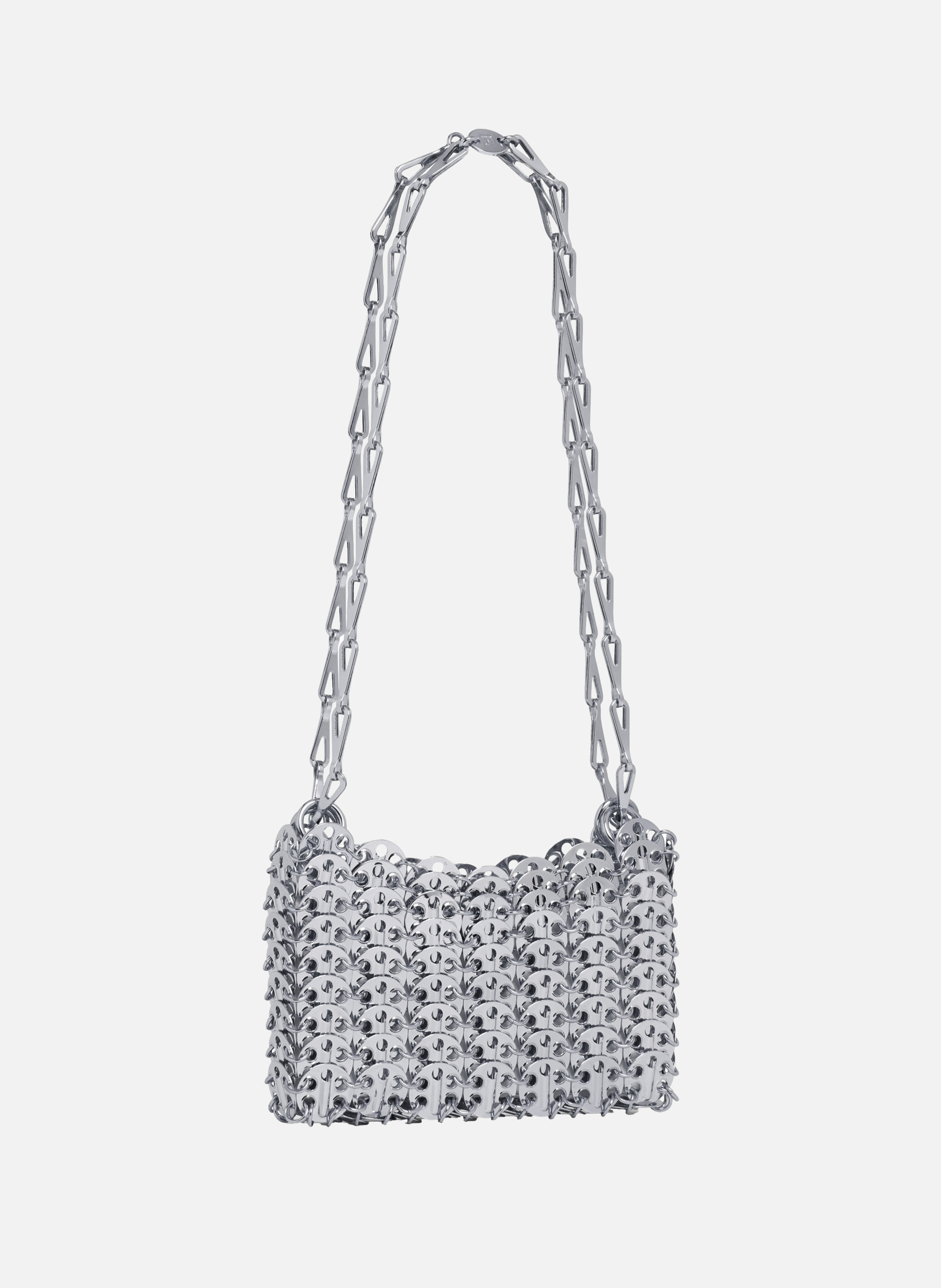 Sac 1969 nano RABANNE Argent