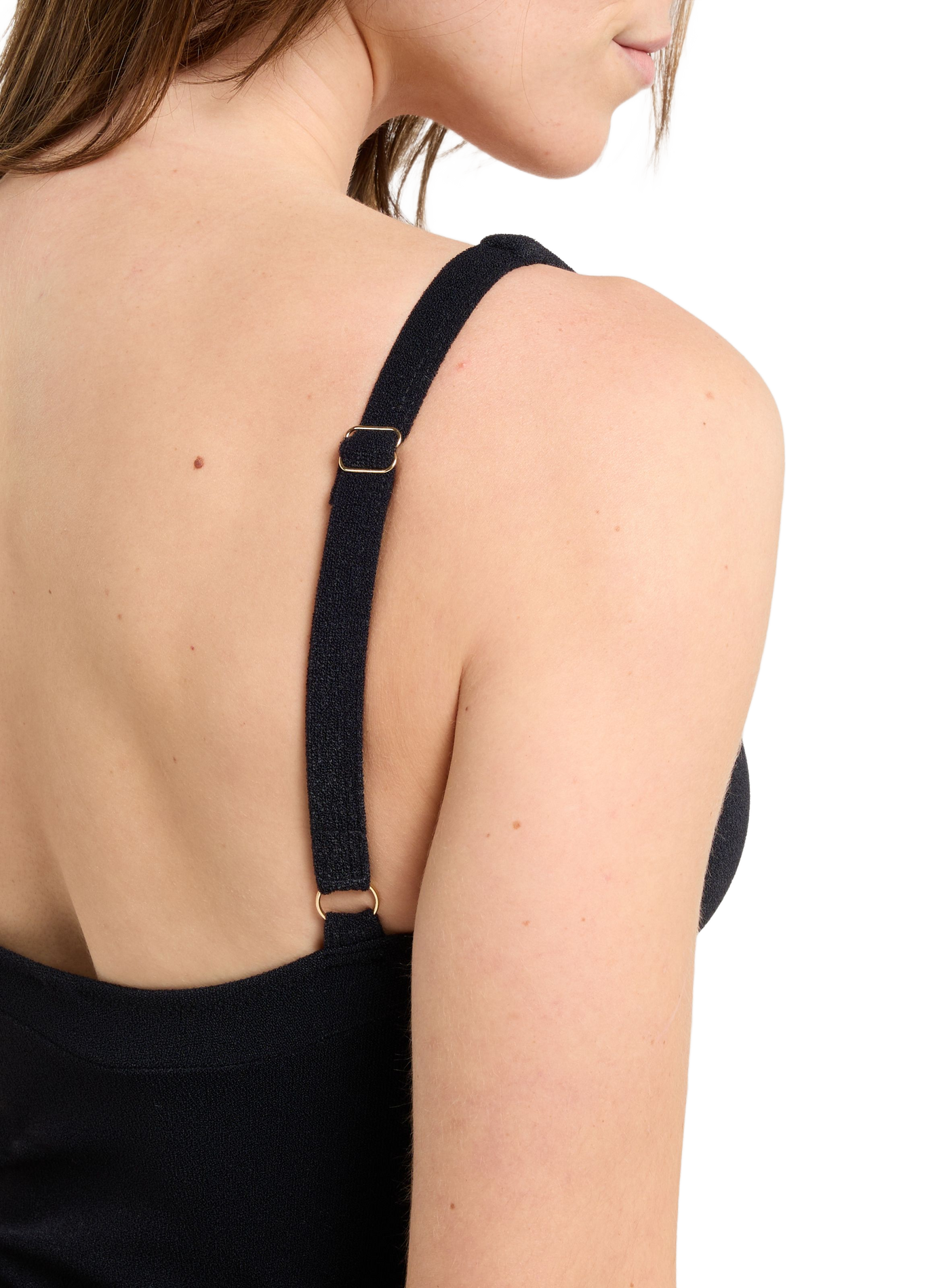 Bella leather handbag Black