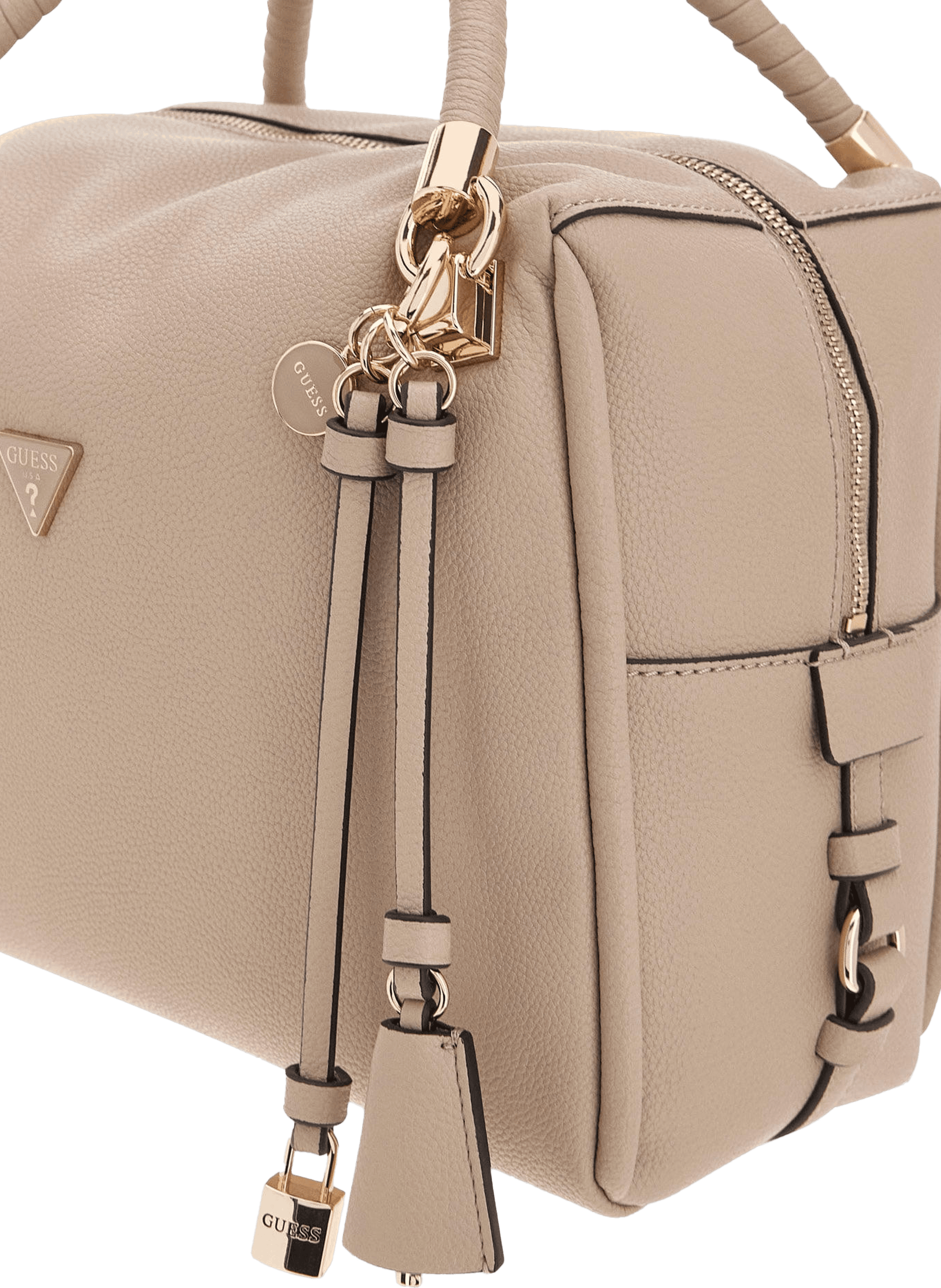 Borsa a tracolla rimovibile Danya GUESS Beige