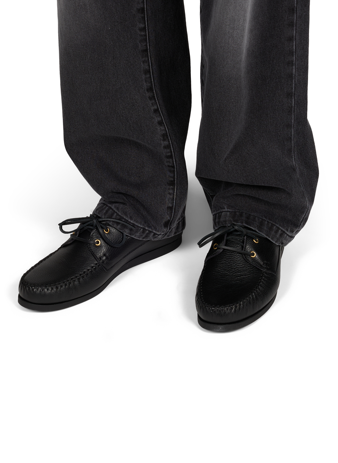 Mocassins en cuir VINNY'S Noir