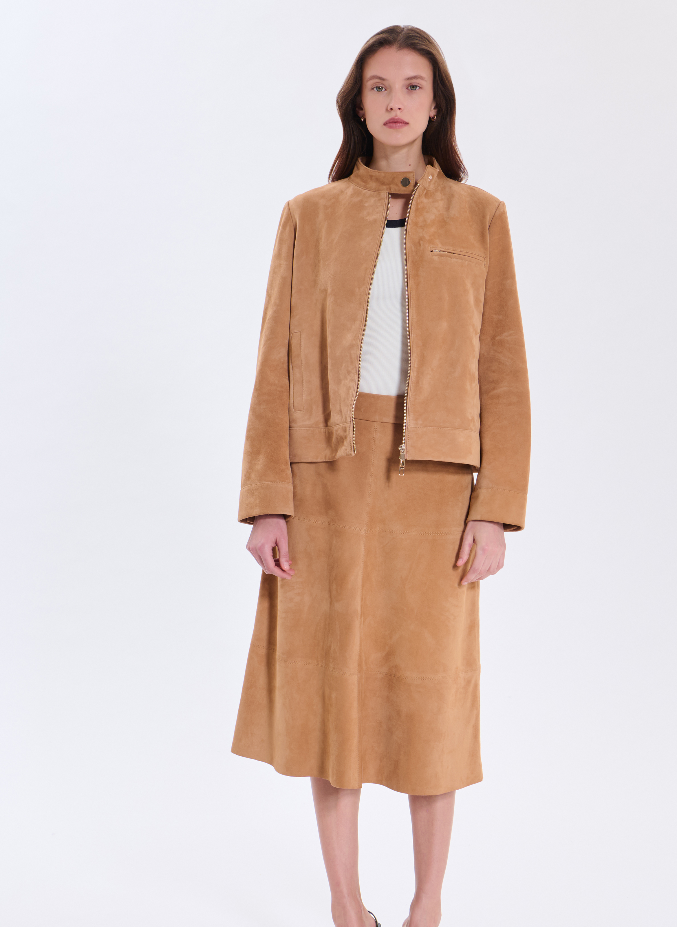 Jupe  jennie ZAPA Beige