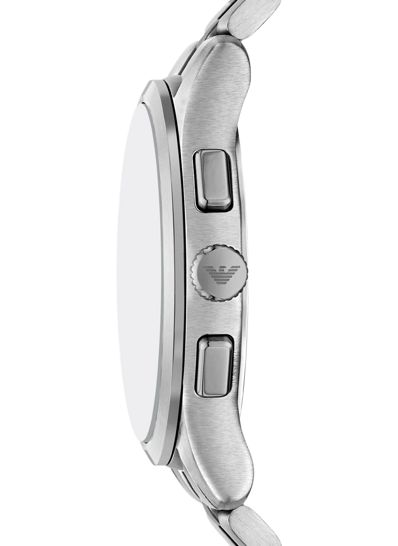 Montre quartz en acier inoxydable ARMANI MONTRES Noir