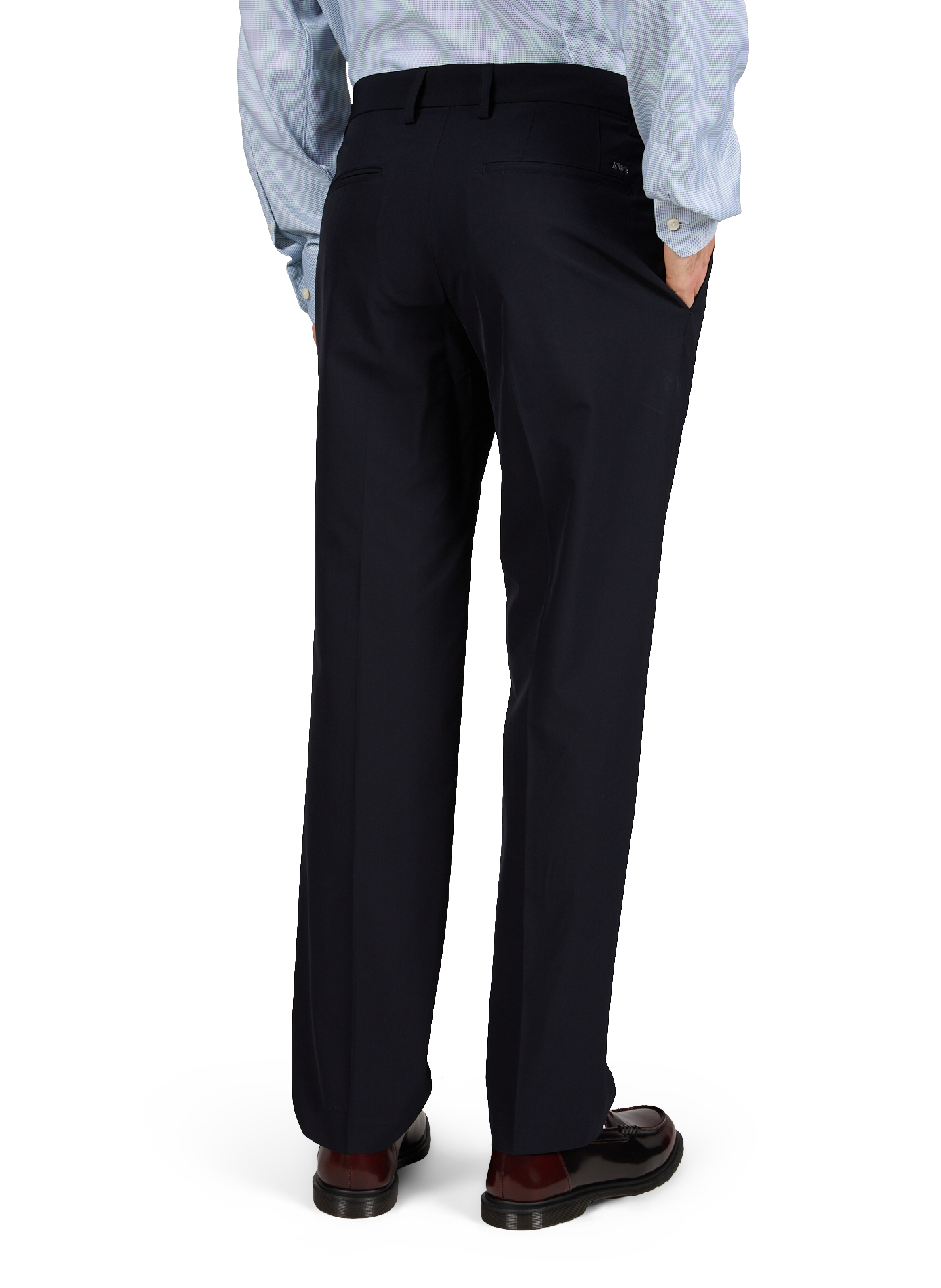 Zigarettenhose EMPORIO ARMANI Blau