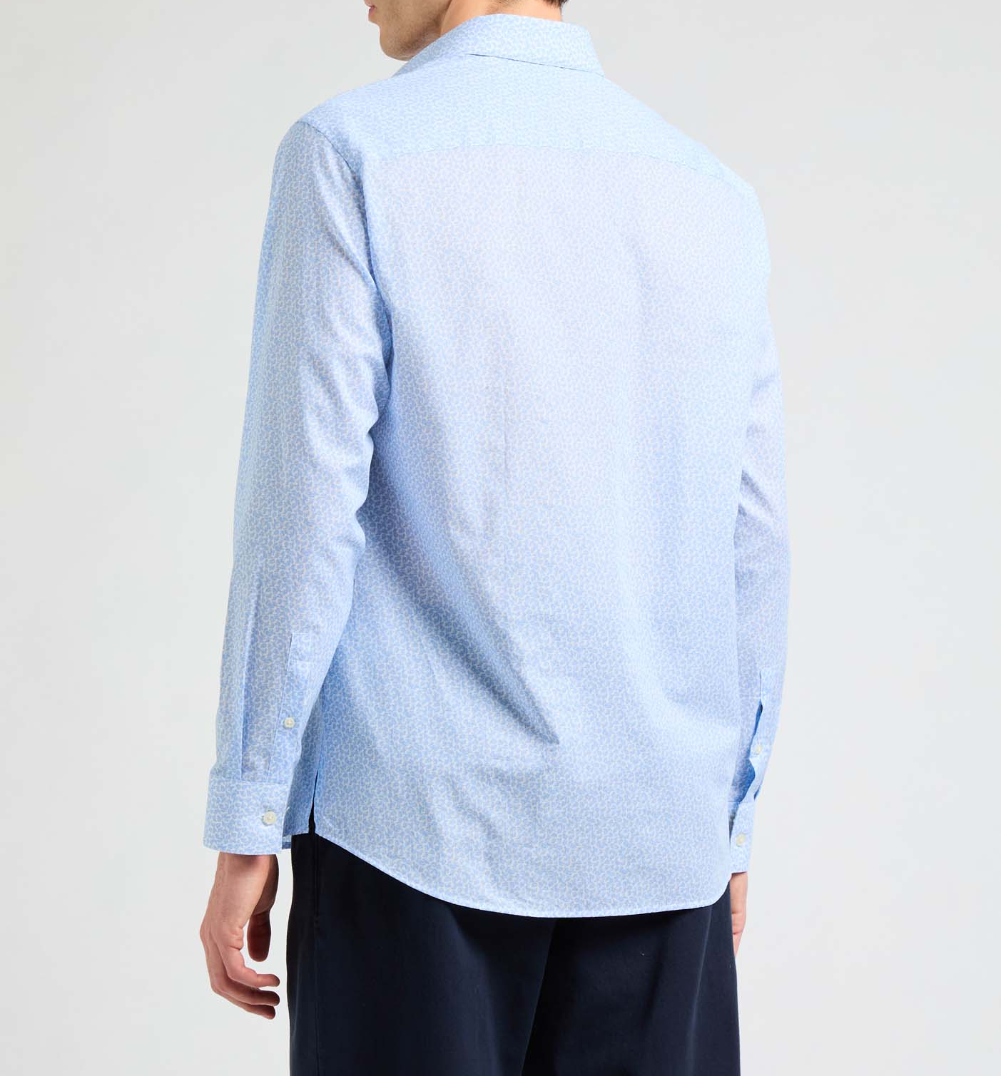 Floral-print shirt AU PRINTEMPS PARIS Blue