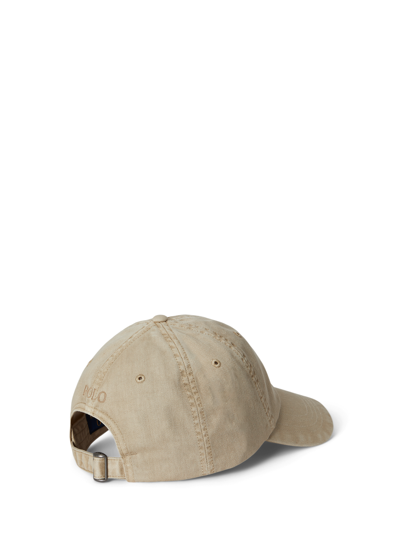 Casquette brodée en coton POLO RALPH LAUREN Kaki
