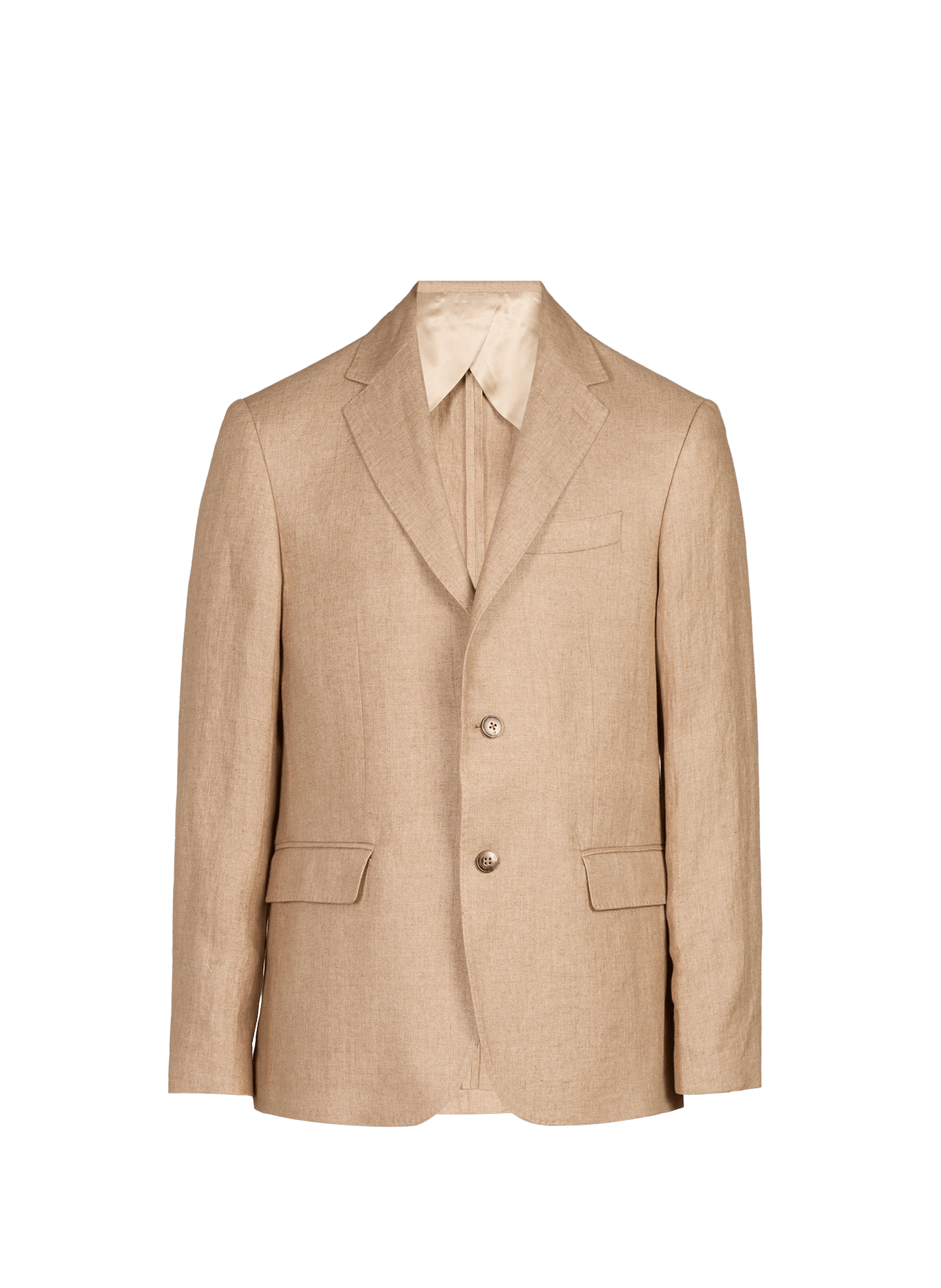 Linnen blazer FACONNABLE Beige
