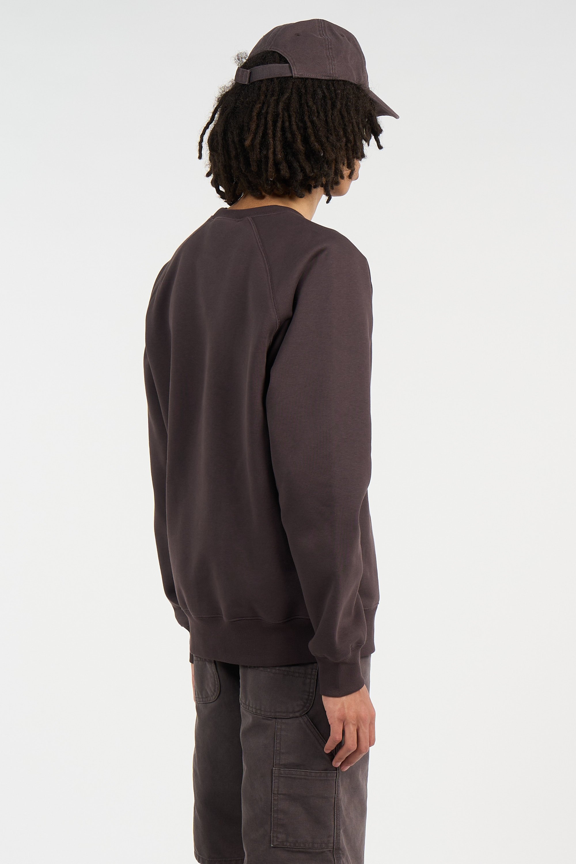 Sweatshirt chase CARHARTT WIP Marron