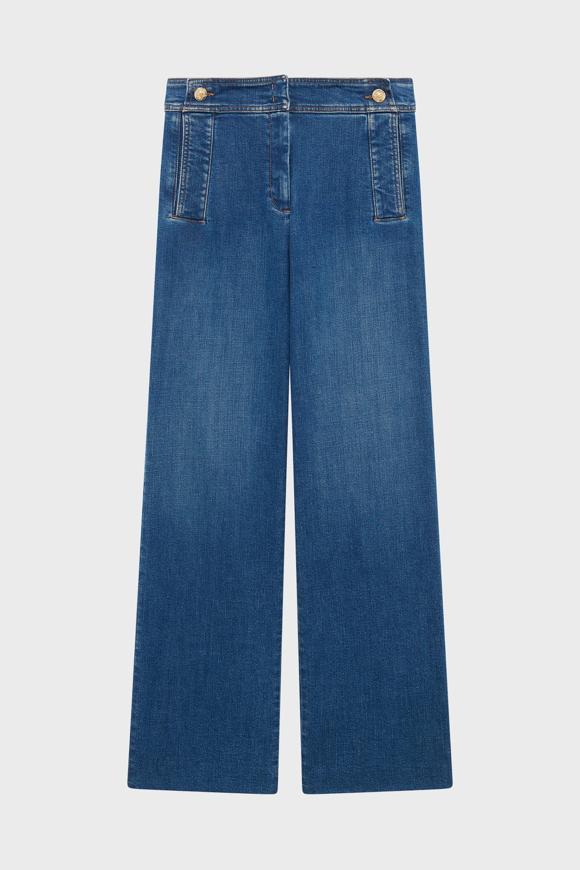 Jean bootcut à pont - jason PABLO Bleu
