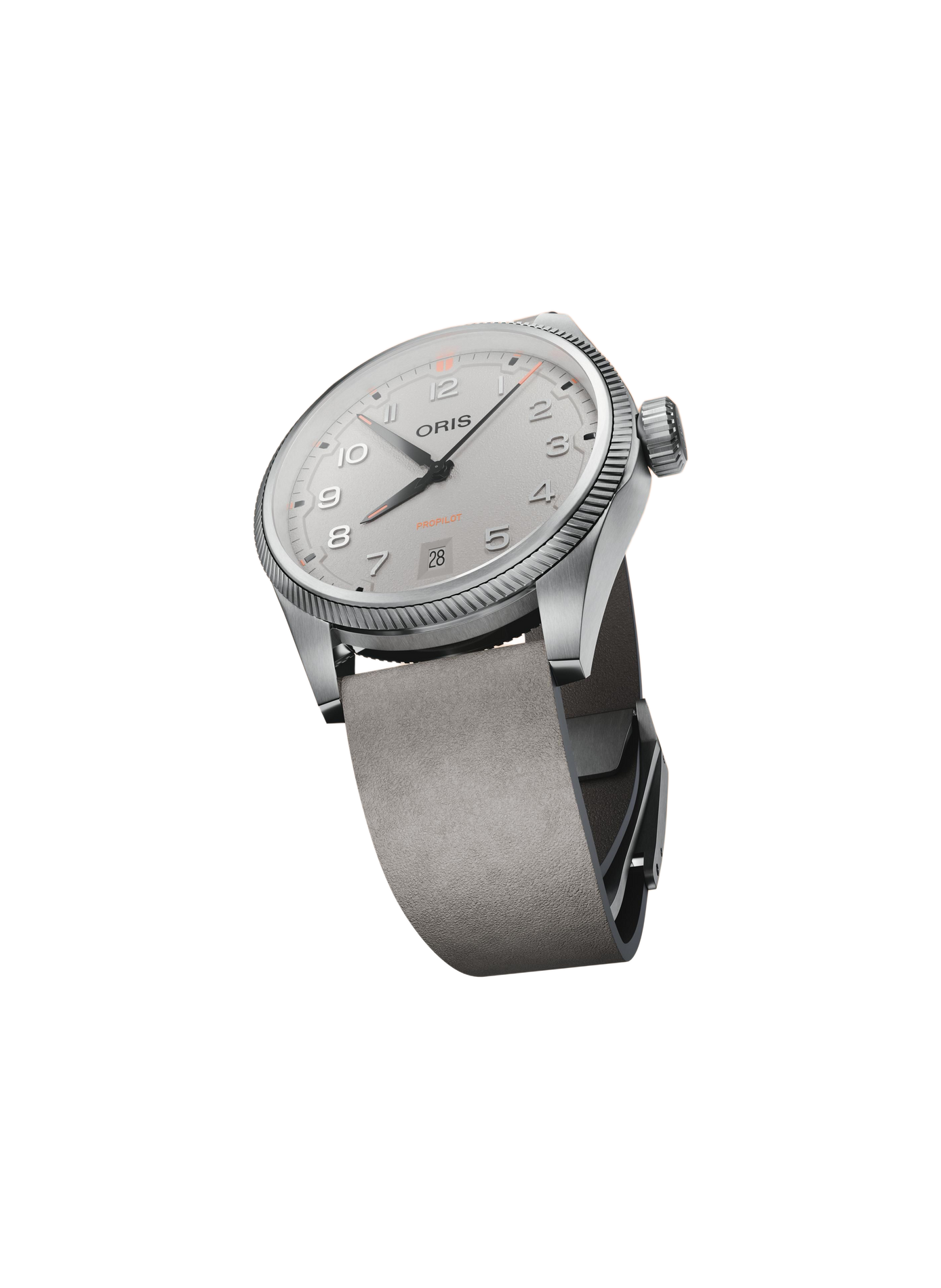 Montre automatique Oris ProPilot Date en cuir ORIS Beige