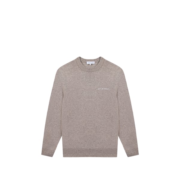 Pull oversize col rond en laine Pull oversize col rond en laine