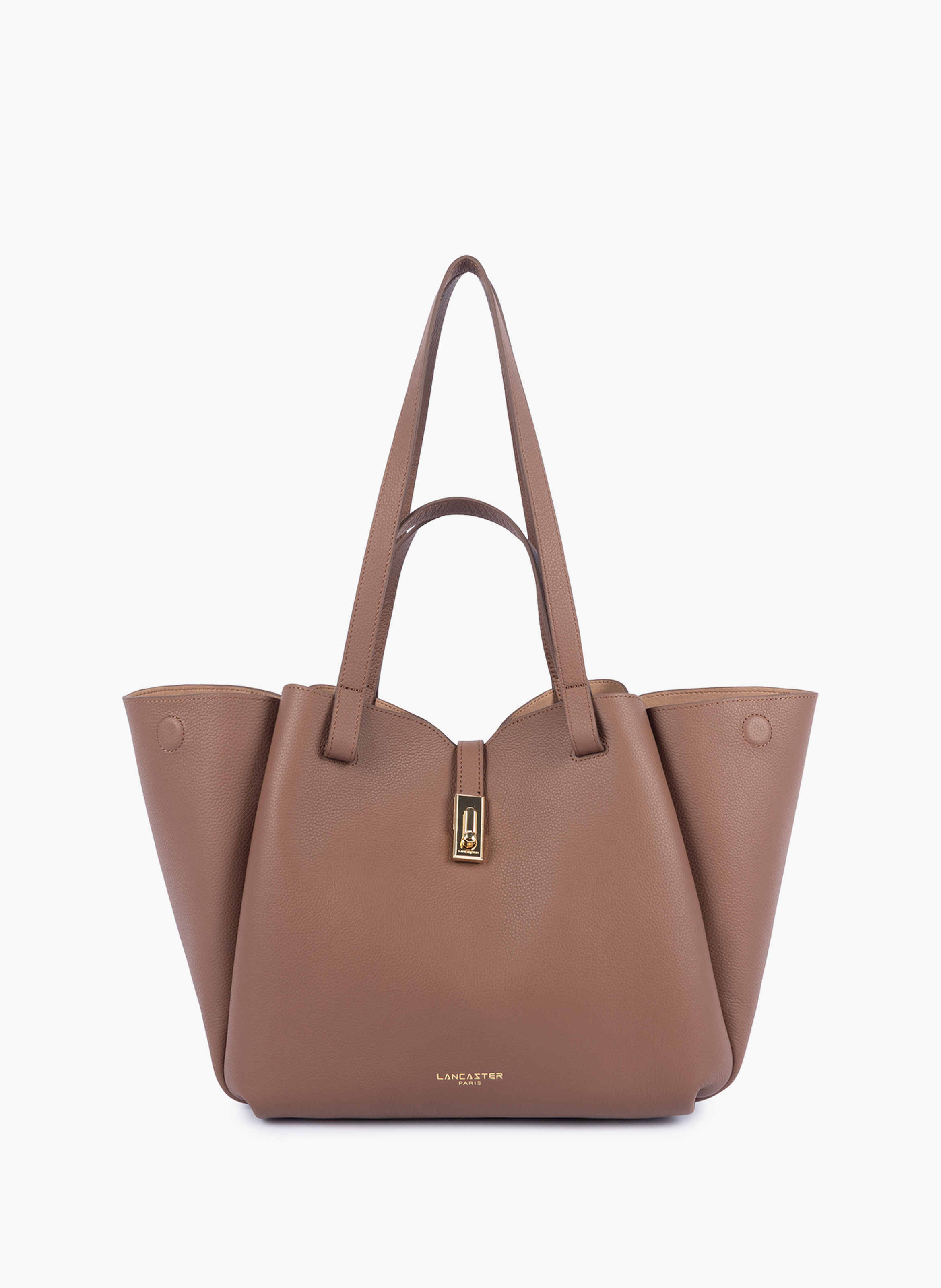 Large tote bag - milano horizon  Marron clair