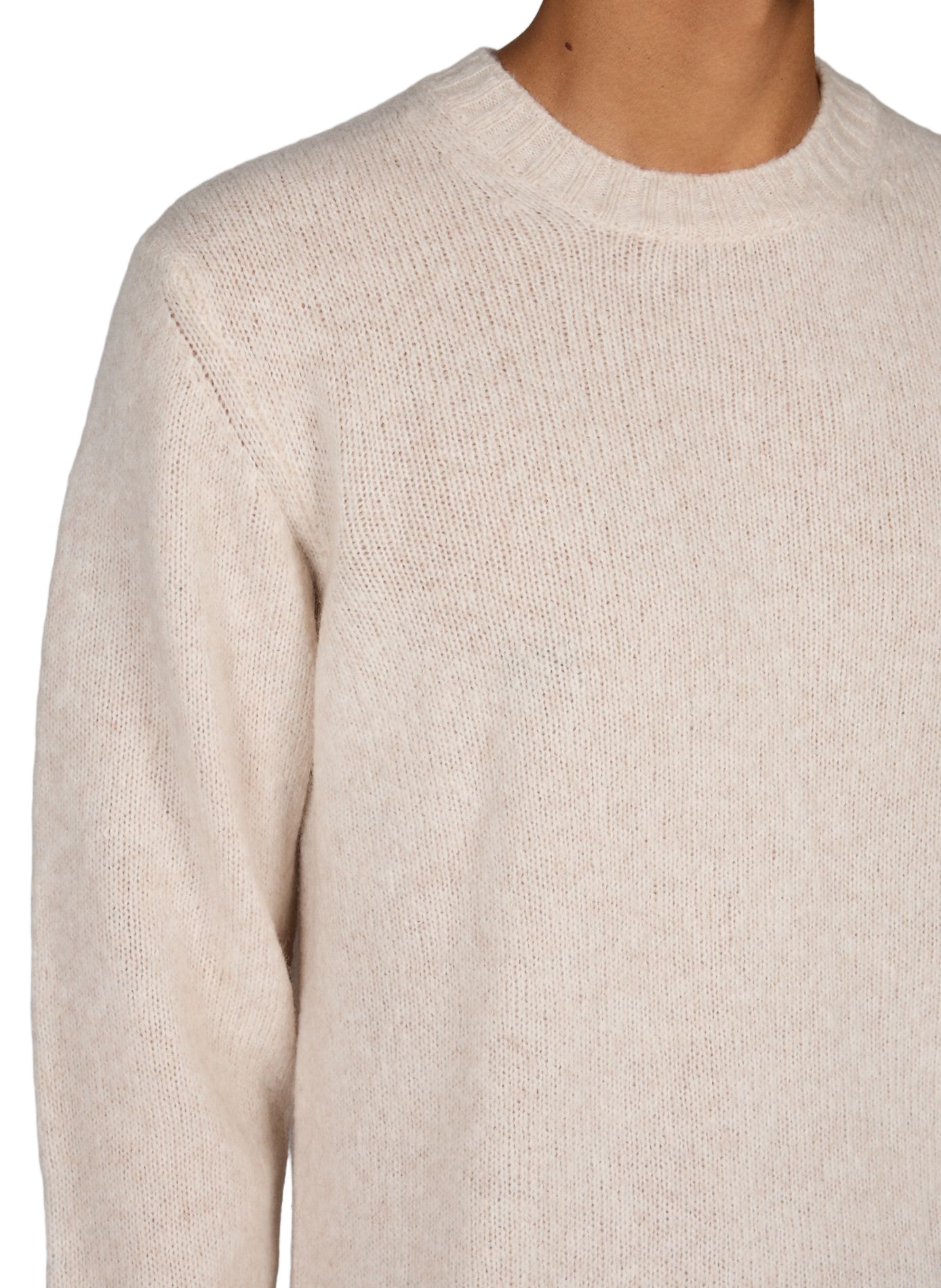 Straight wool blend Lee sweater NN.07 Beige