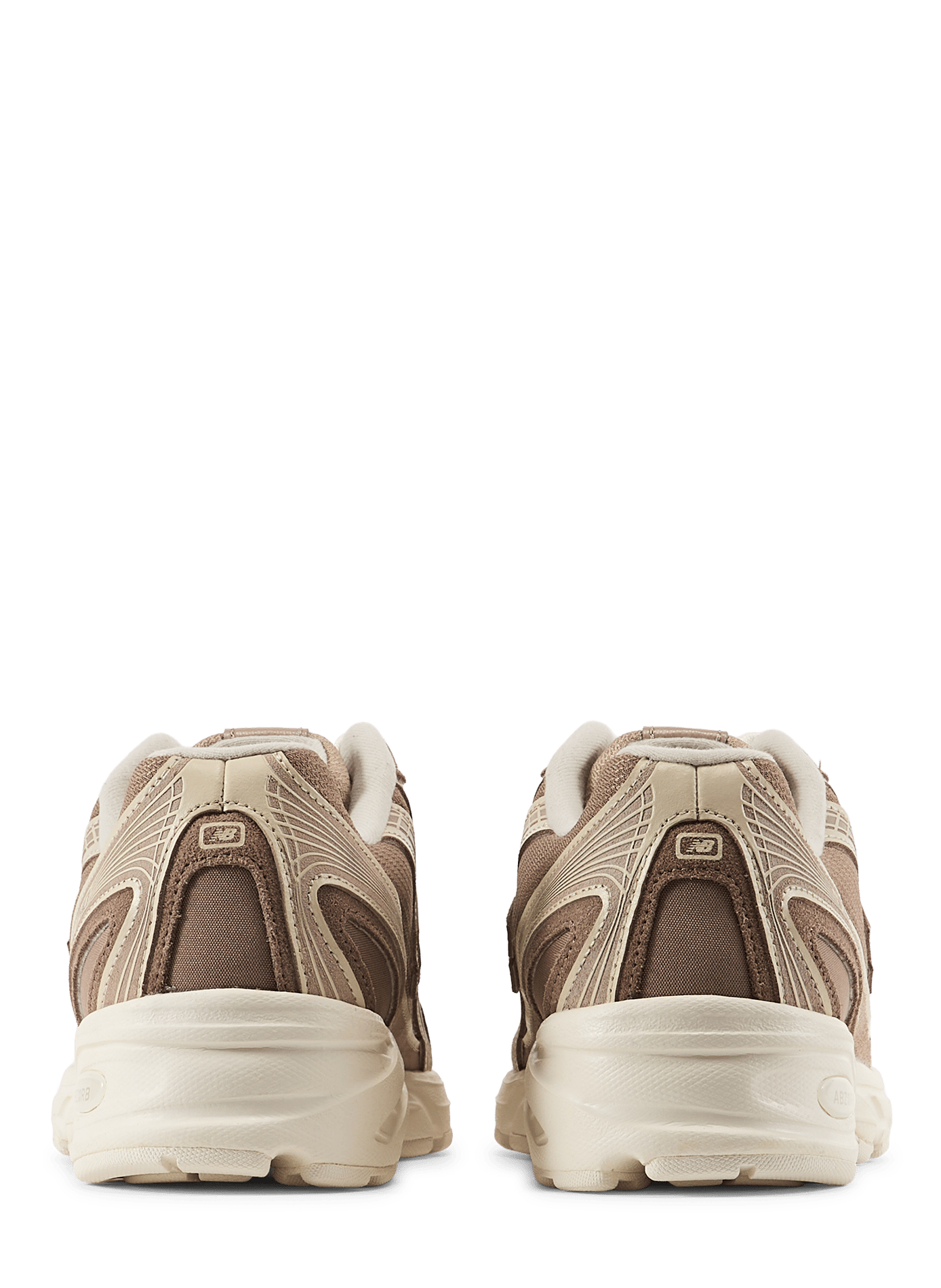 Low-top sneakers 740 in cowhide NEW BALANCE Brown
