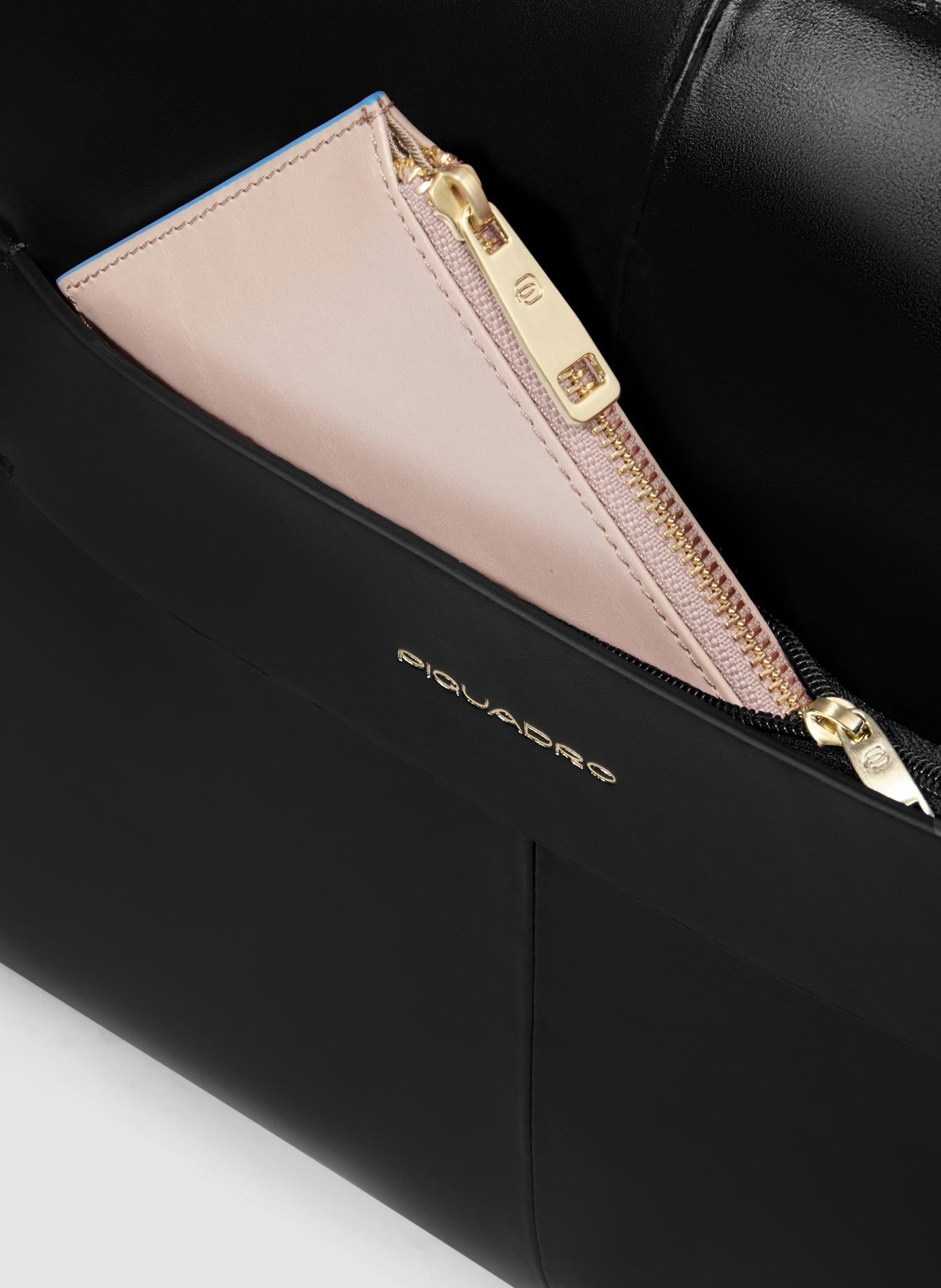 Cabas d'ordinateur femme 15,6" PIQUADRO Noir