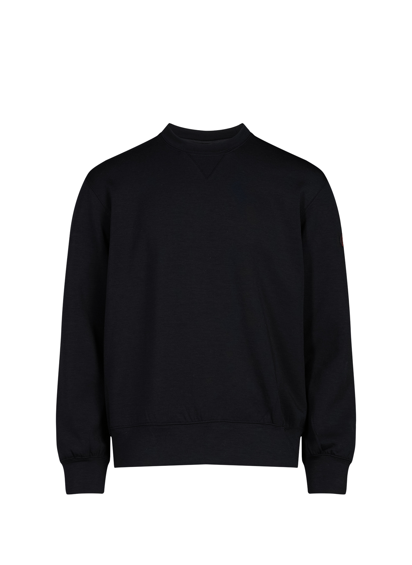 Sweat Baldur droit col rond uni SAVE THE DUCK Noir