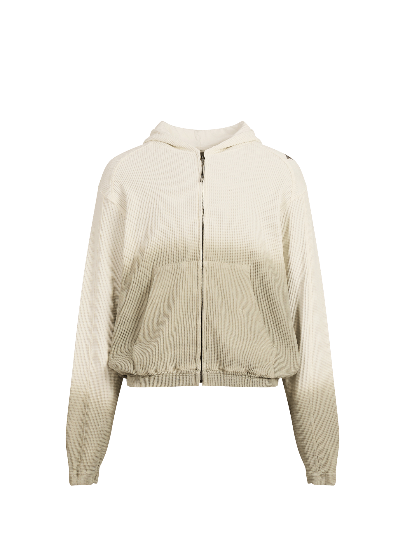 Oversized Bee Sun embossed cotton sweatshirt ROA Beige