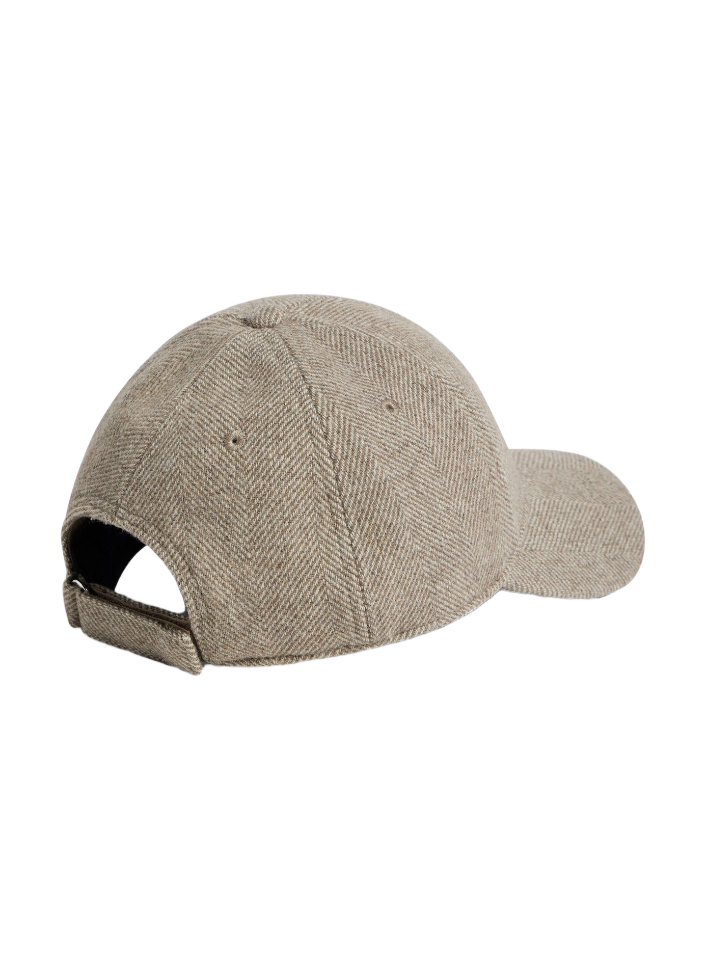 Casquette à chevrons en laine mélangée EDEN PARK Beige