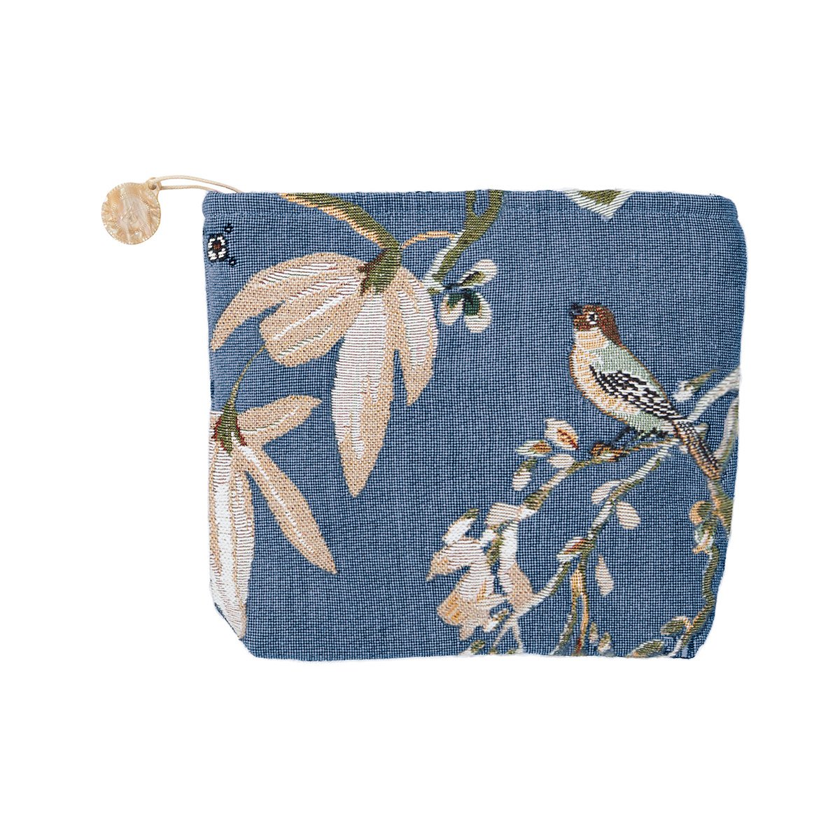 Trousse petit modèle, rameau YVES DELORME Bleu