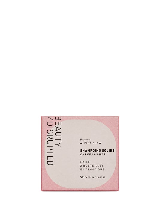 Shampoing solide pour Cheveux Gras, collection Alpine Glow