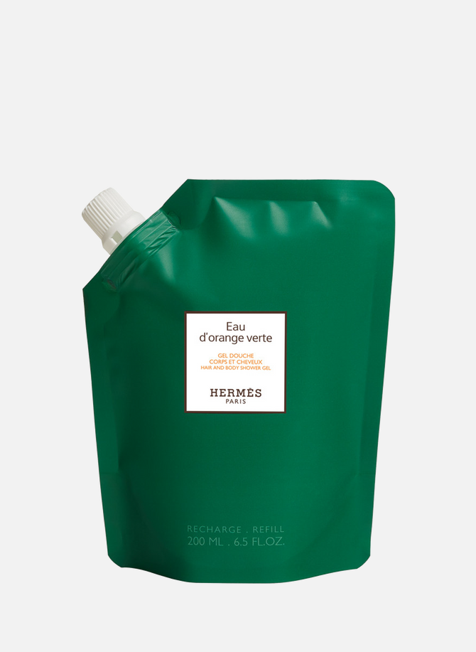 Grünes Orangenwasser – HERMÈS Duschgel für Körper und Haare, Nachfüllpackung