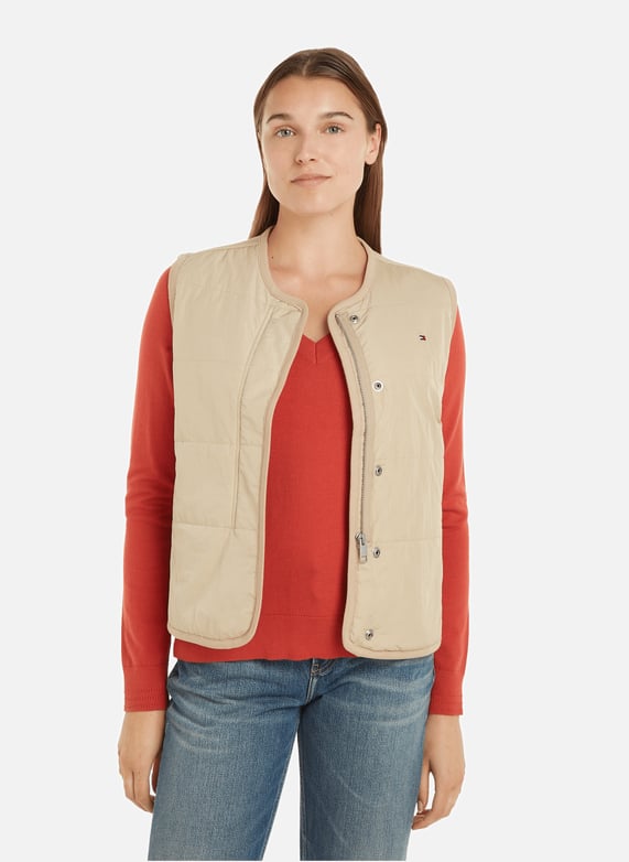 Lightweight sleeveless jacket tommy hilfiger women printemps